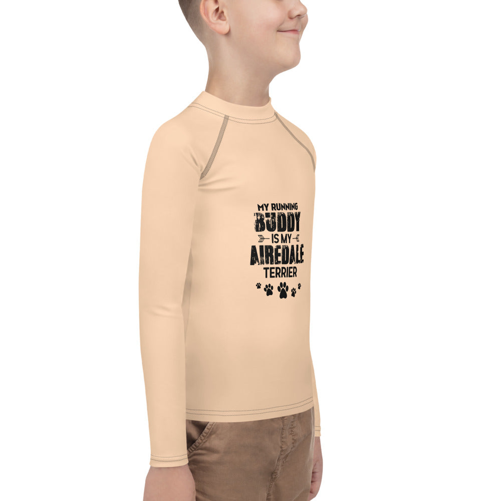 AIREDALE TERRIER - Youth Rash Guard