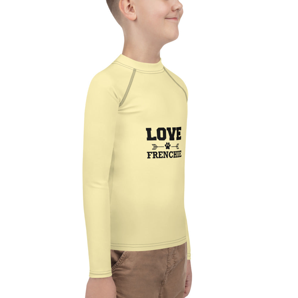 LOVE FRENCHIE - Youth Rash Guard