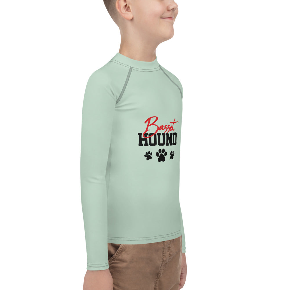 BASSET HOUND - Youth Rash Guard