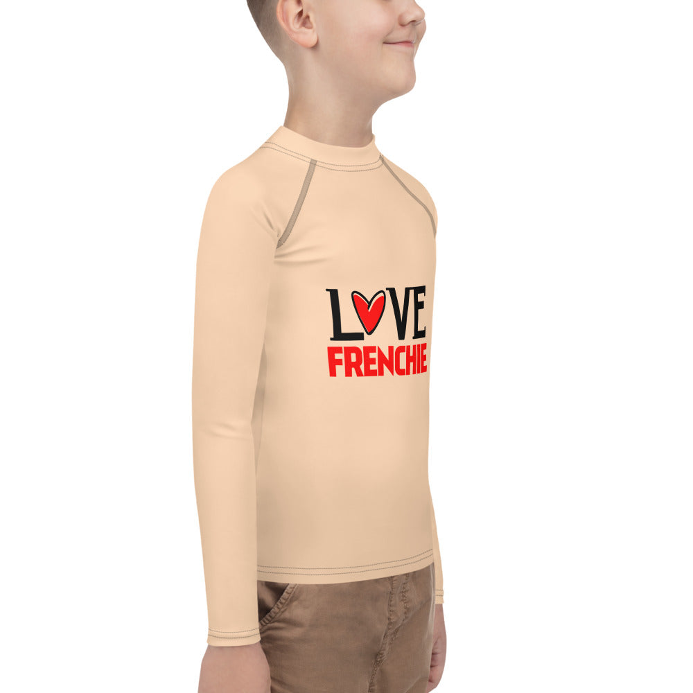 LOVE FRENCHIE - Youth Rash Guard