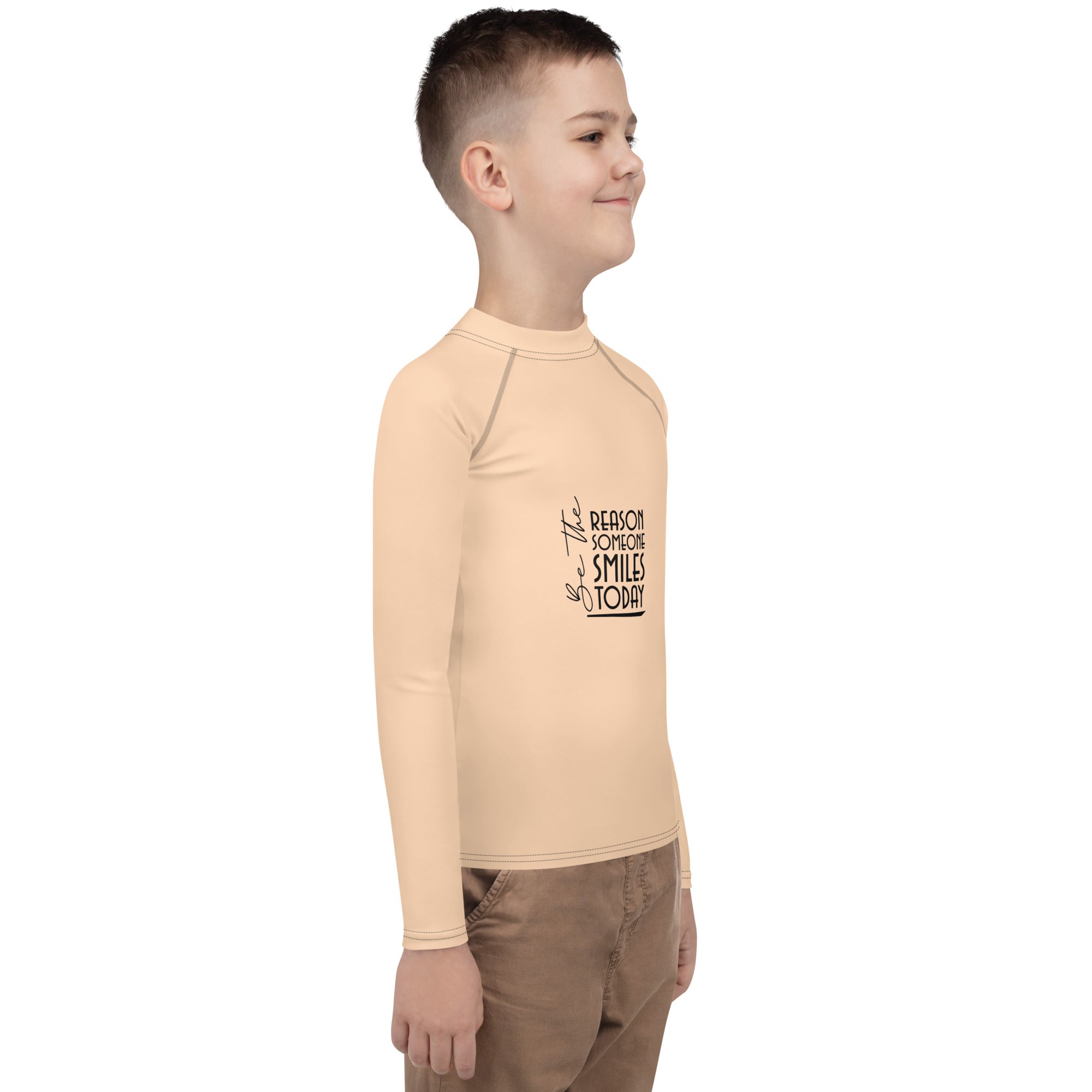 BE THE REASON SOMEONE SMILES TODAY - Youth Rash Guard