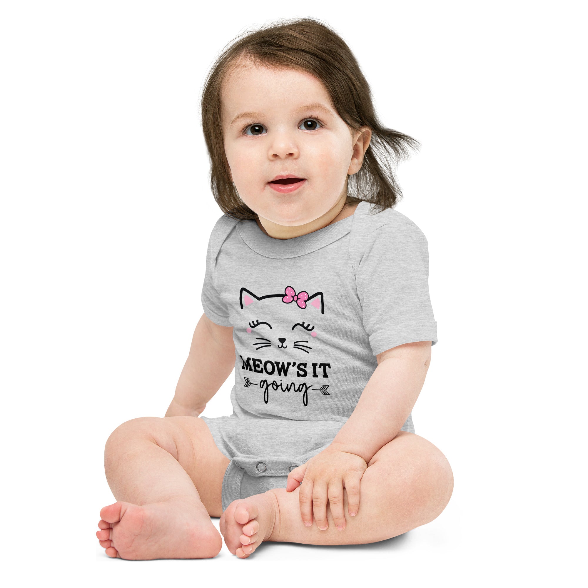 MEOW'S IT GOING - Baby short sleeve one piece