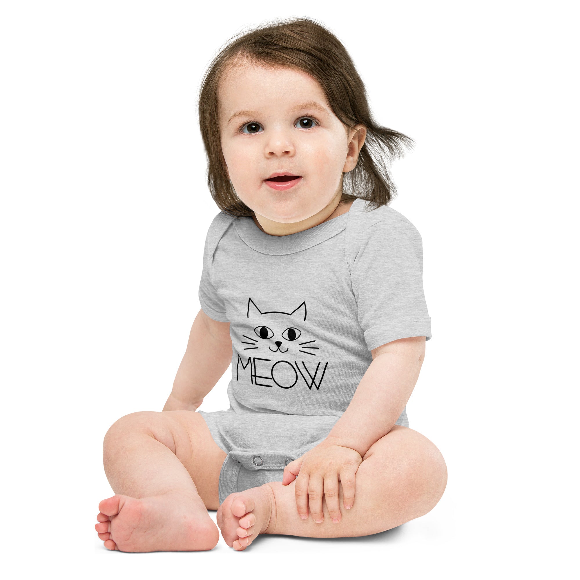 MEOW - Baby short sleeve one piece