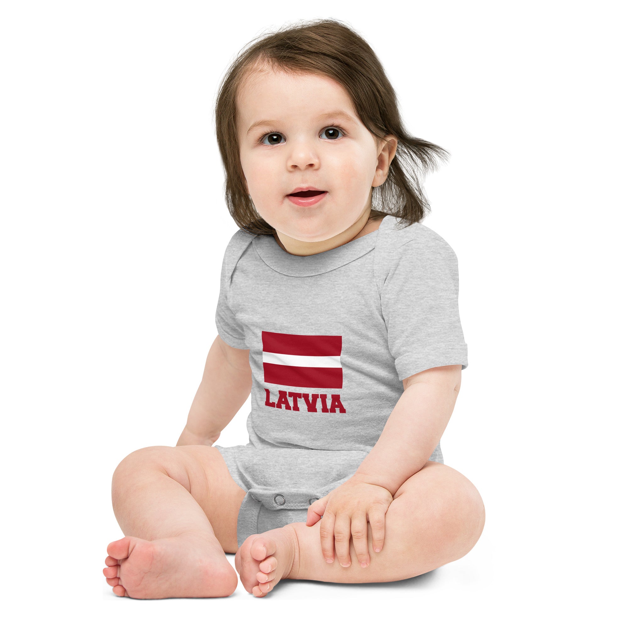 LATVIA - Baby short sleeve one piece