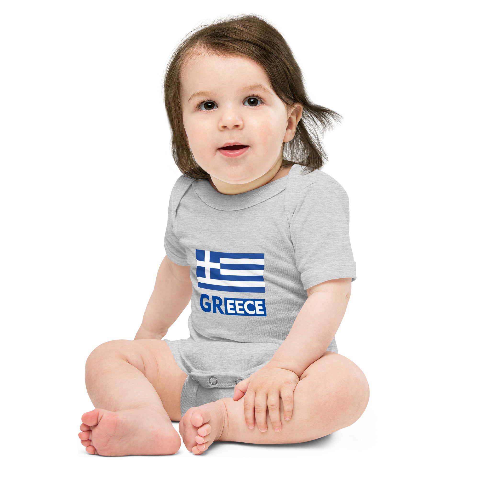 GREECE - Baby short sleeve one piece