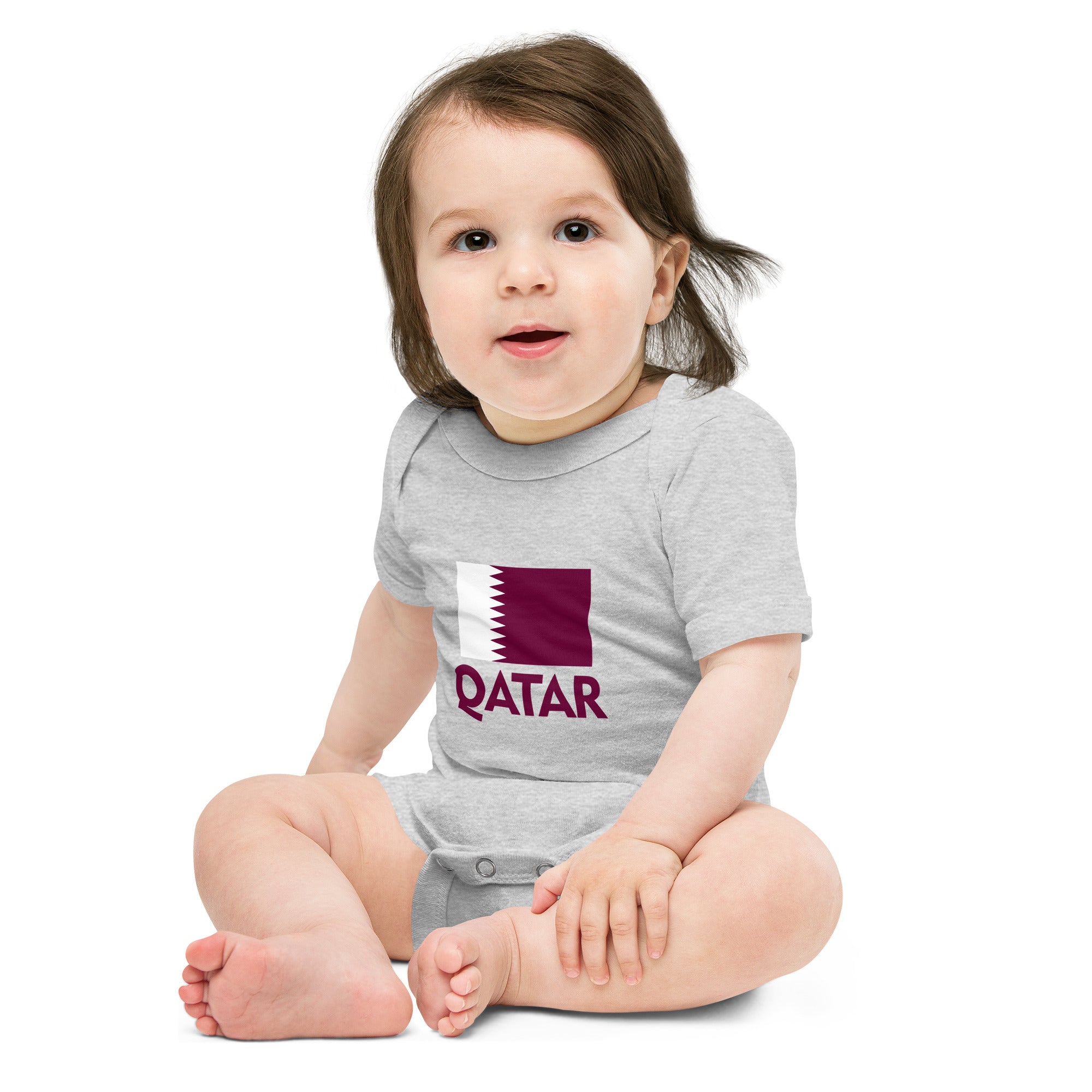 QATAR - Baby short sleeve one piece