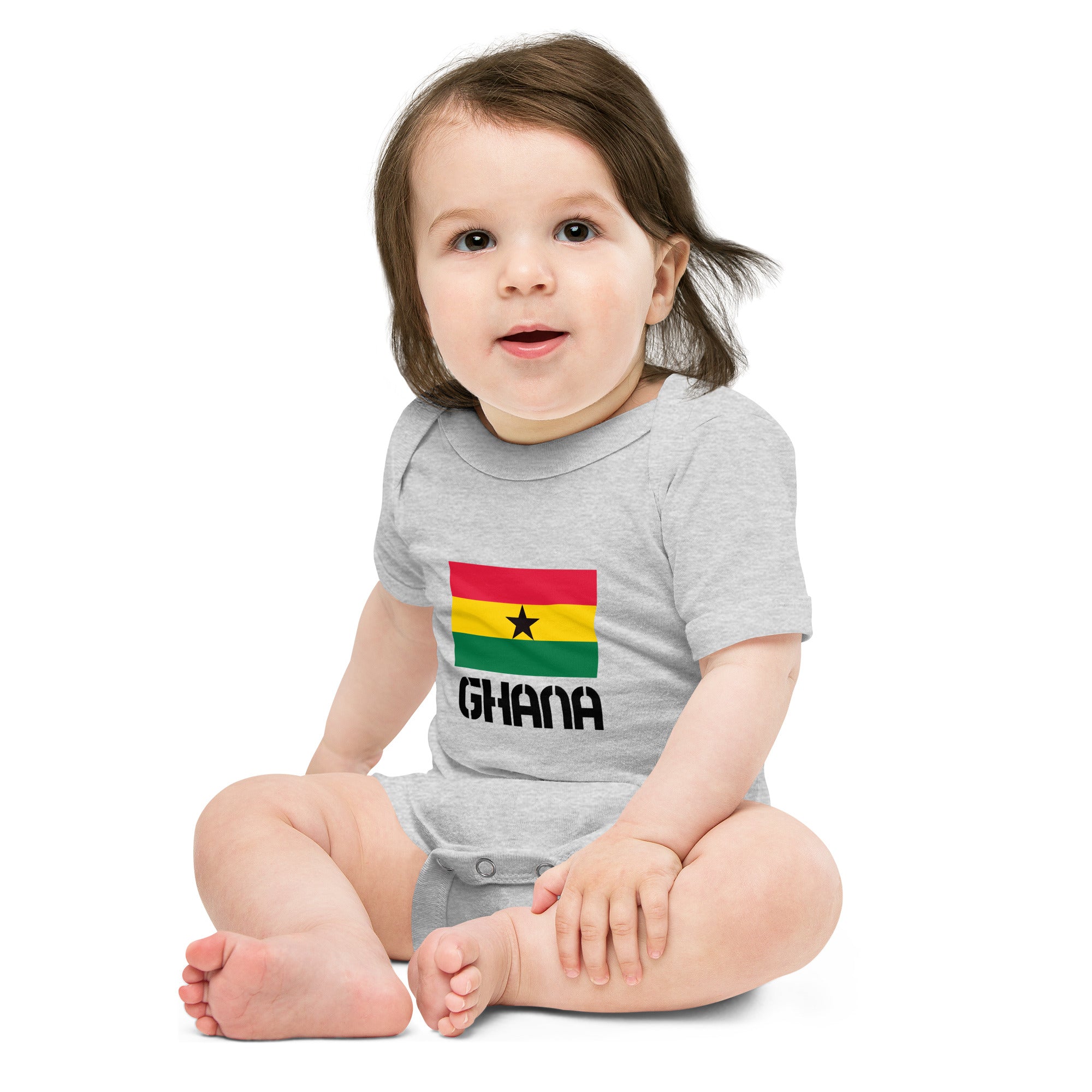 GHANA - Baby short sleeve one piece