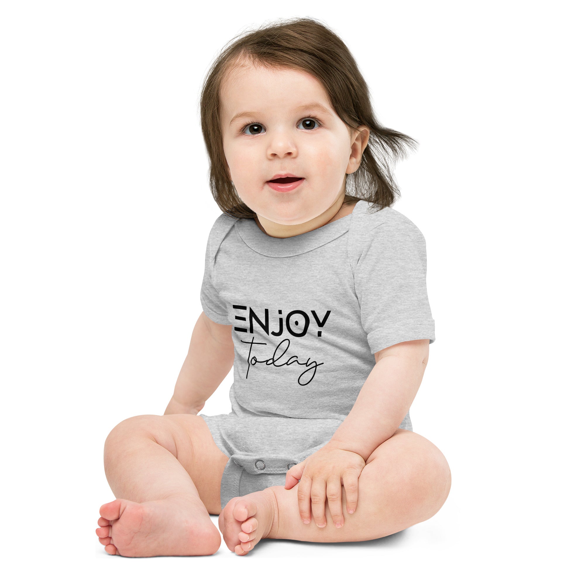 ENJOY TODAY - Baby short sleeve one piece