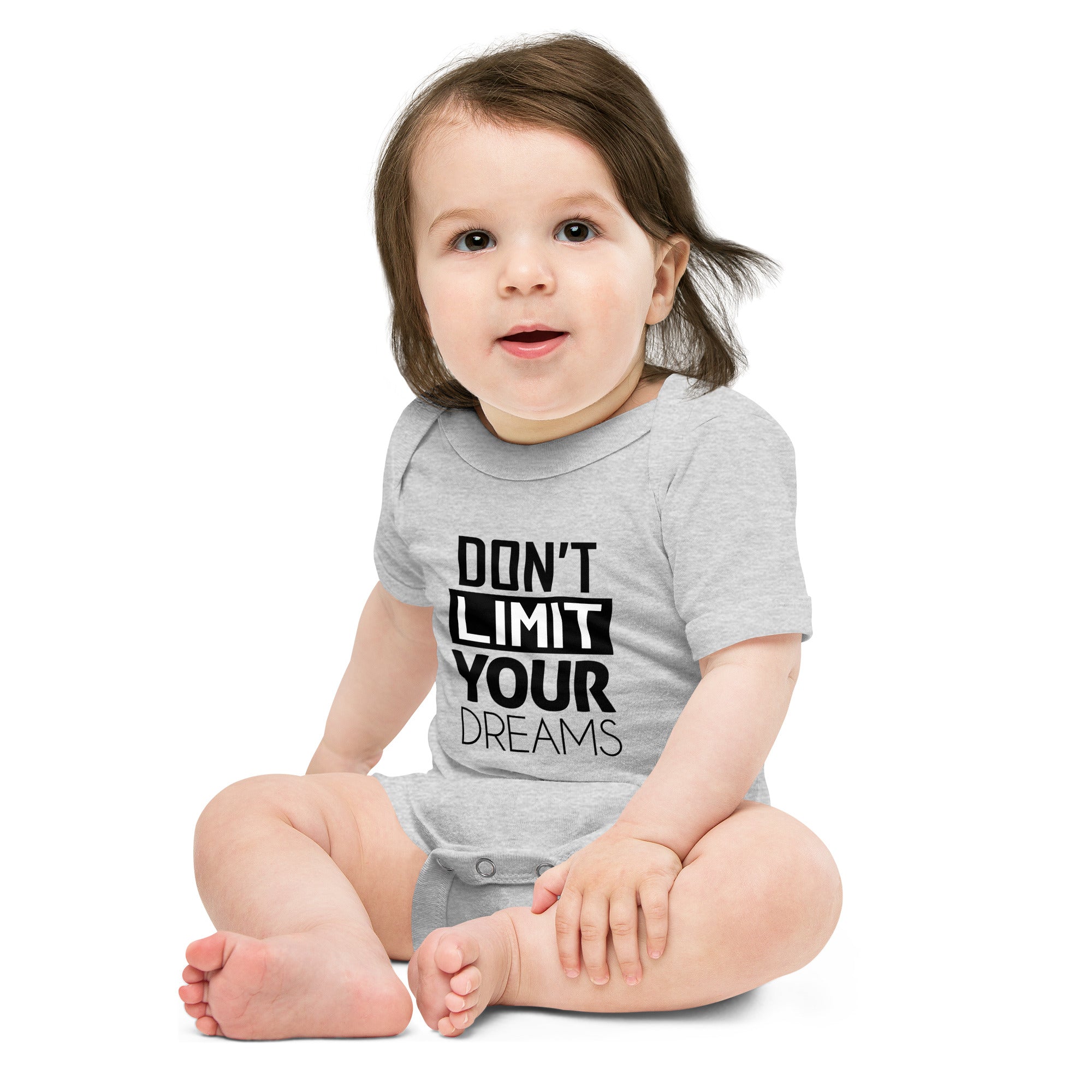 DON'T LIMIT YOUR DREAMS - Baby short sleeve one piece