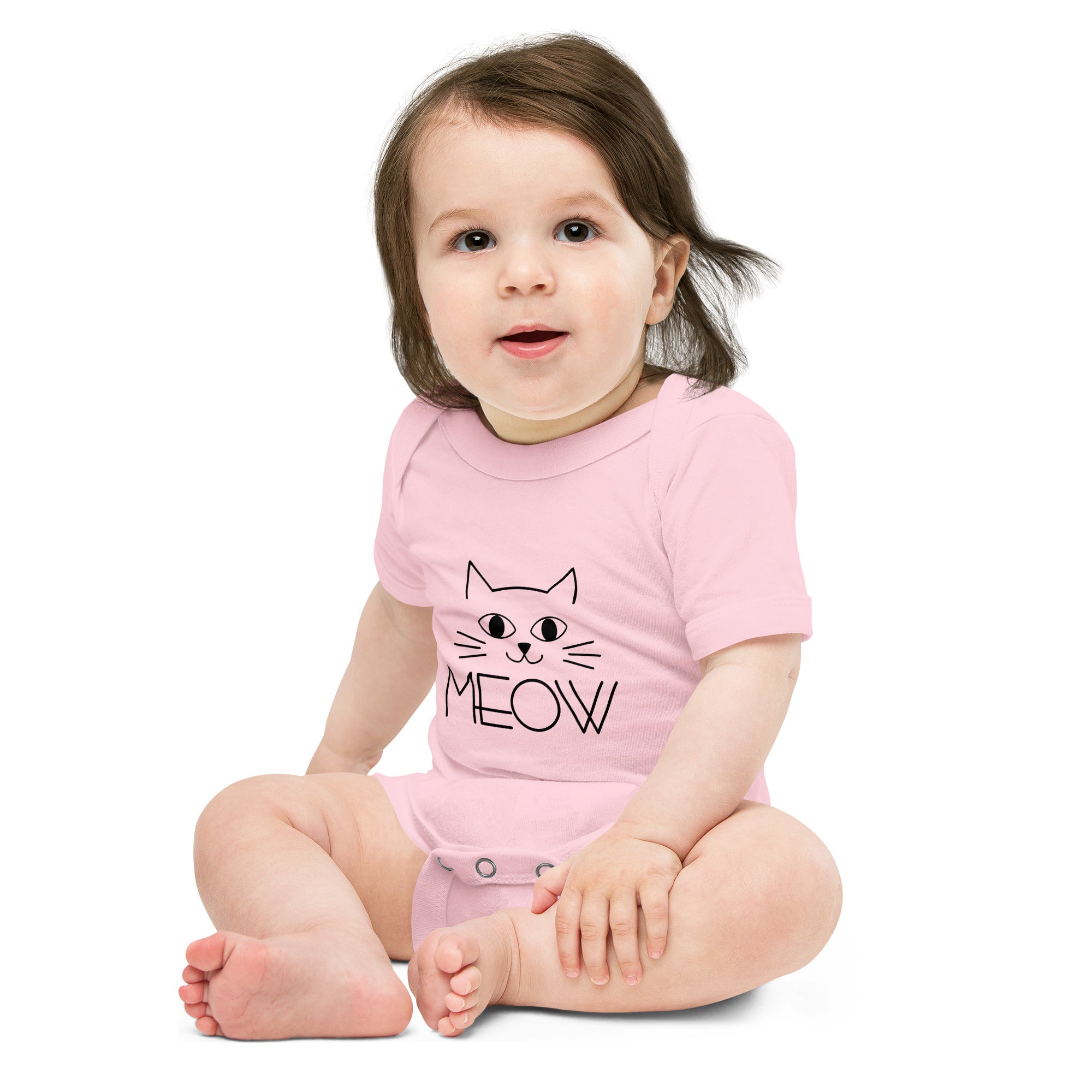 MEOW - Baby short sleeve one piece