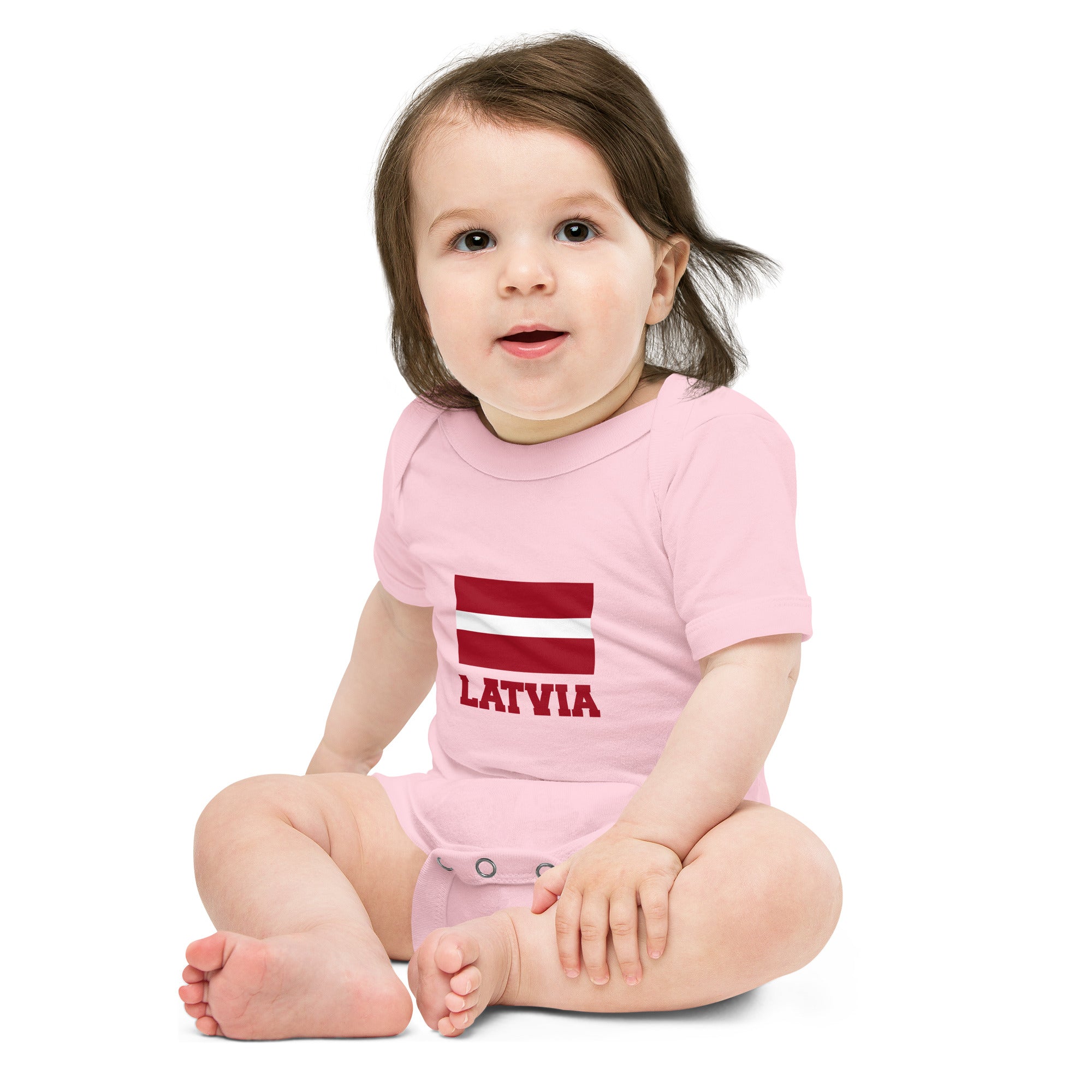 LATVIA - Baby short sleeve one piece