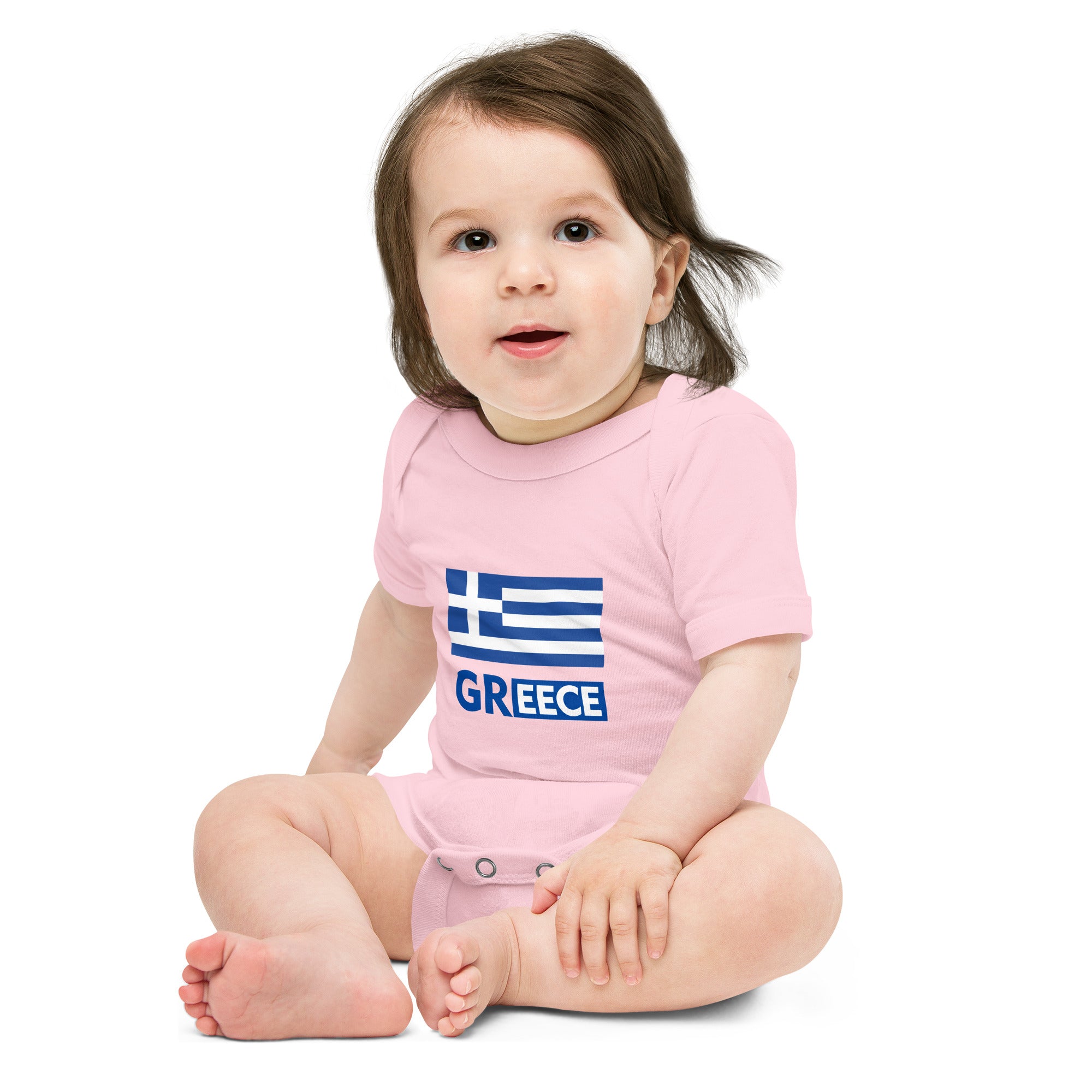 GREECE - Baby short sleeve one piece