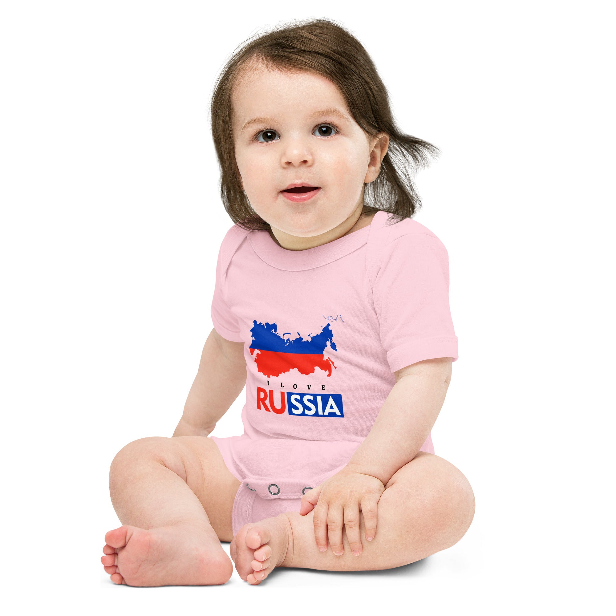 RUSSIA - Baby short sleeve one piece