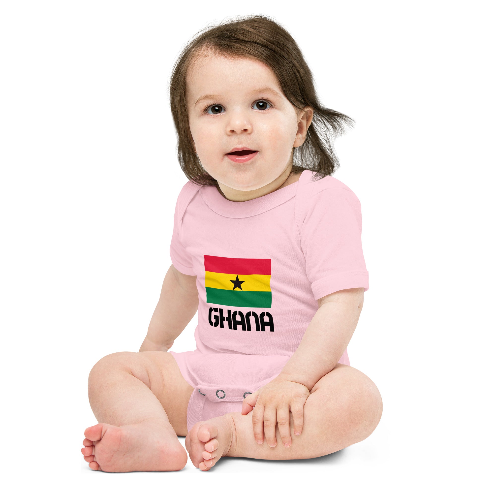 GHANA - Baby short sleeve one piece