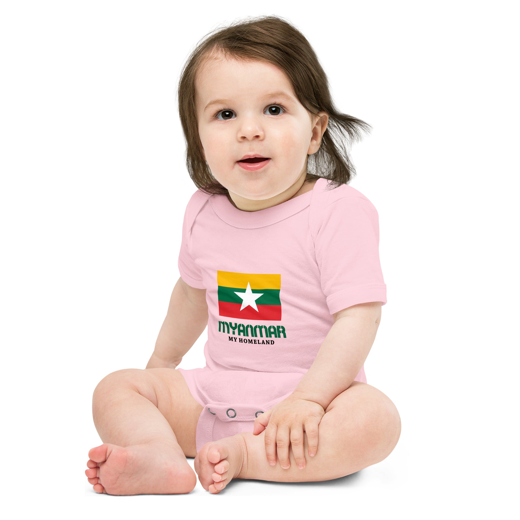 MYANMAR - Baby short sleeve one piece