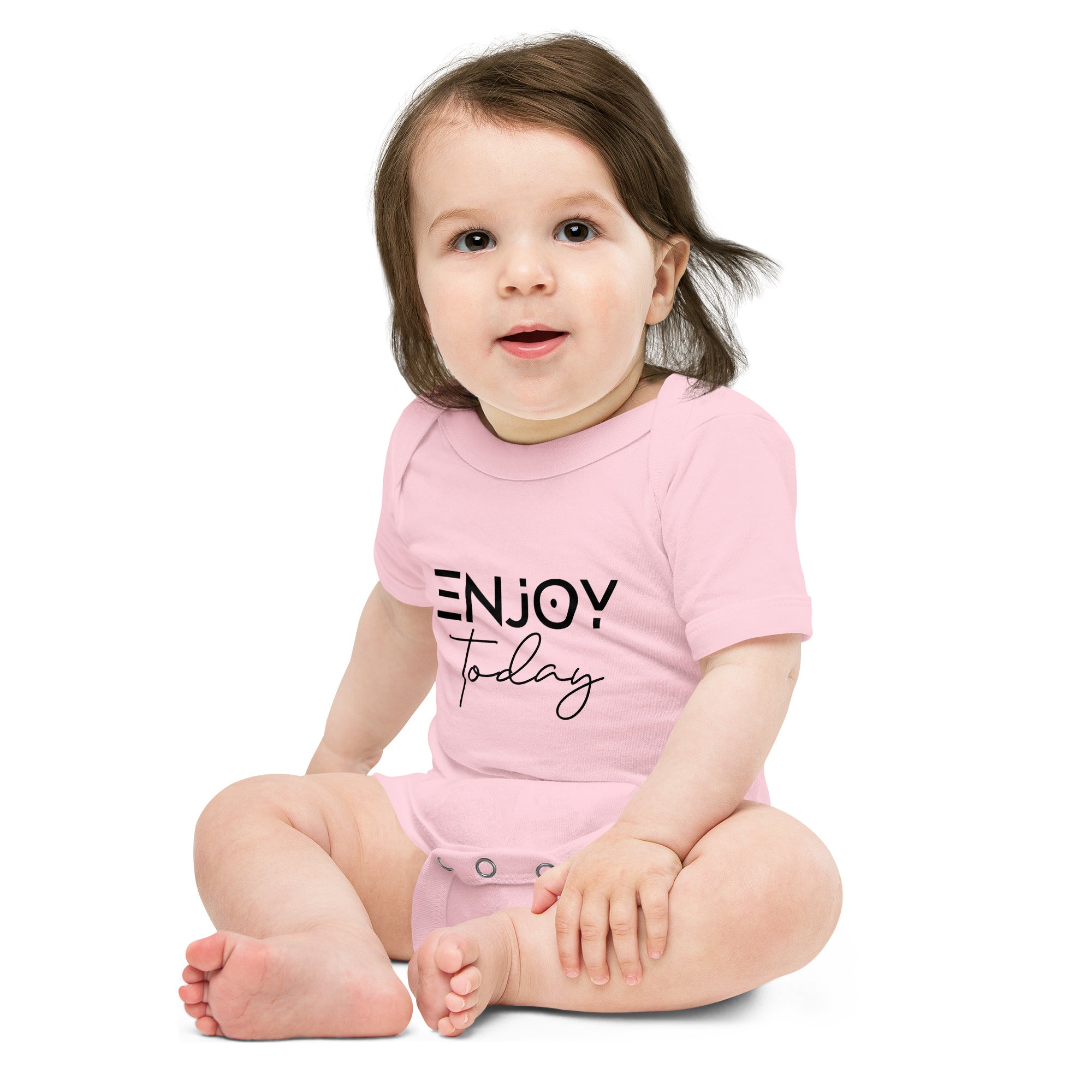 ENJOY TODAY - Baby short sleeve one piece