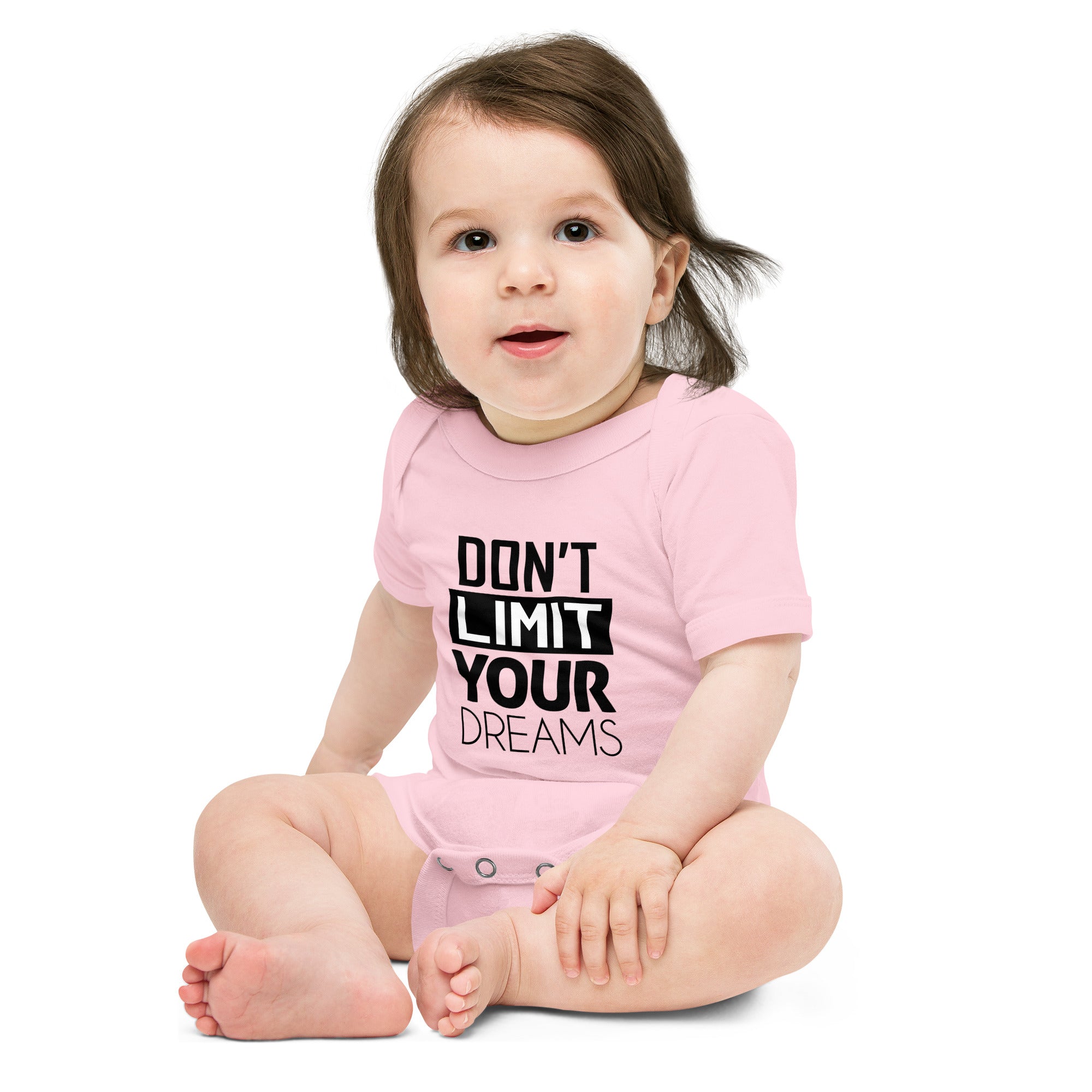 DON'T LIMIT YOUR DREAMS - Baby short sleeve one piece