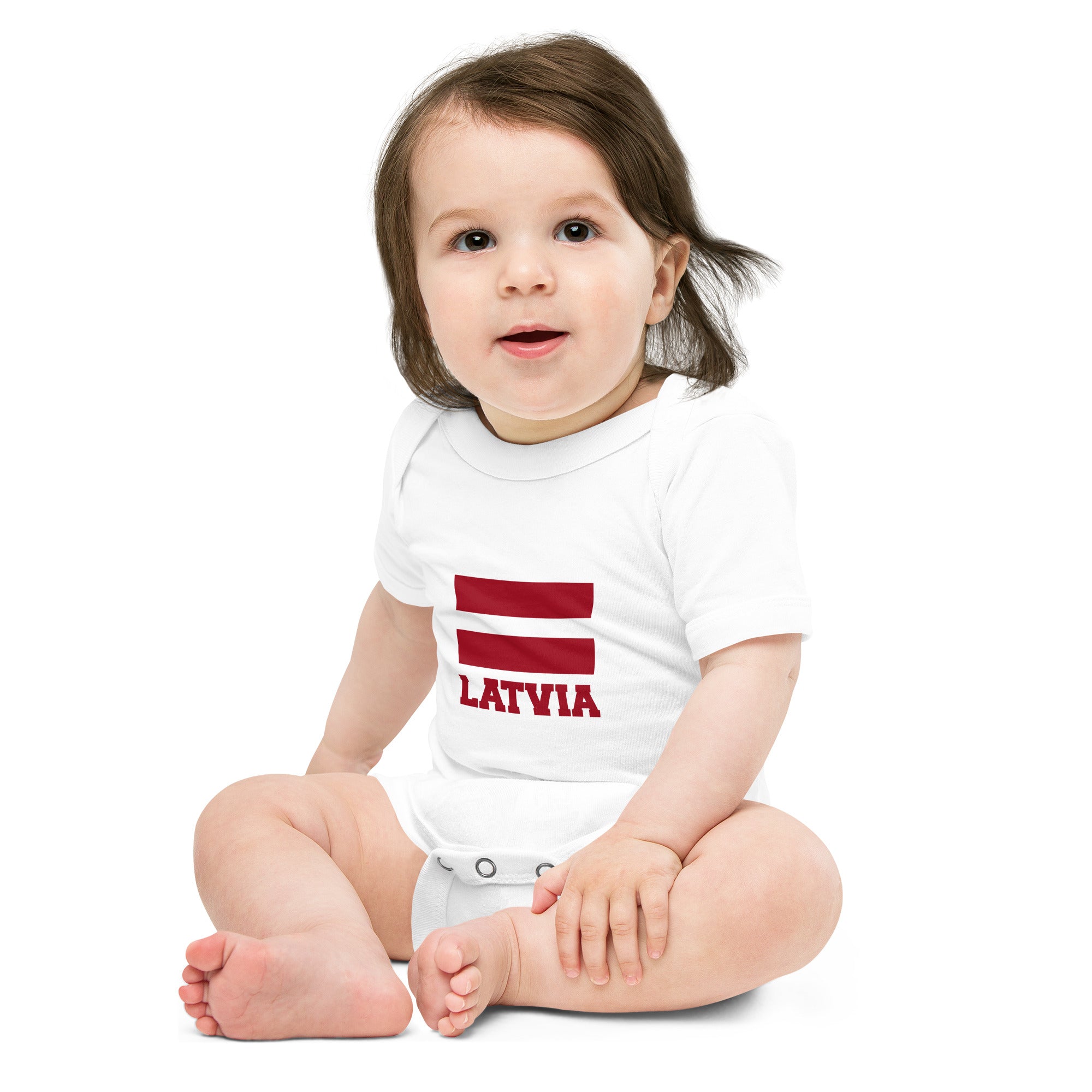 LATVIA - Baby short sleeve one piece