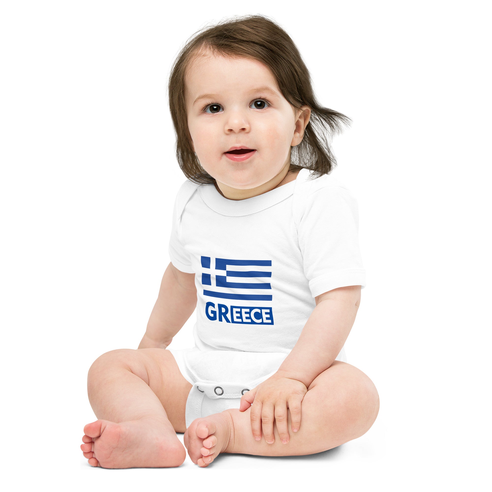 GREECE - Baby short sleeve one piece