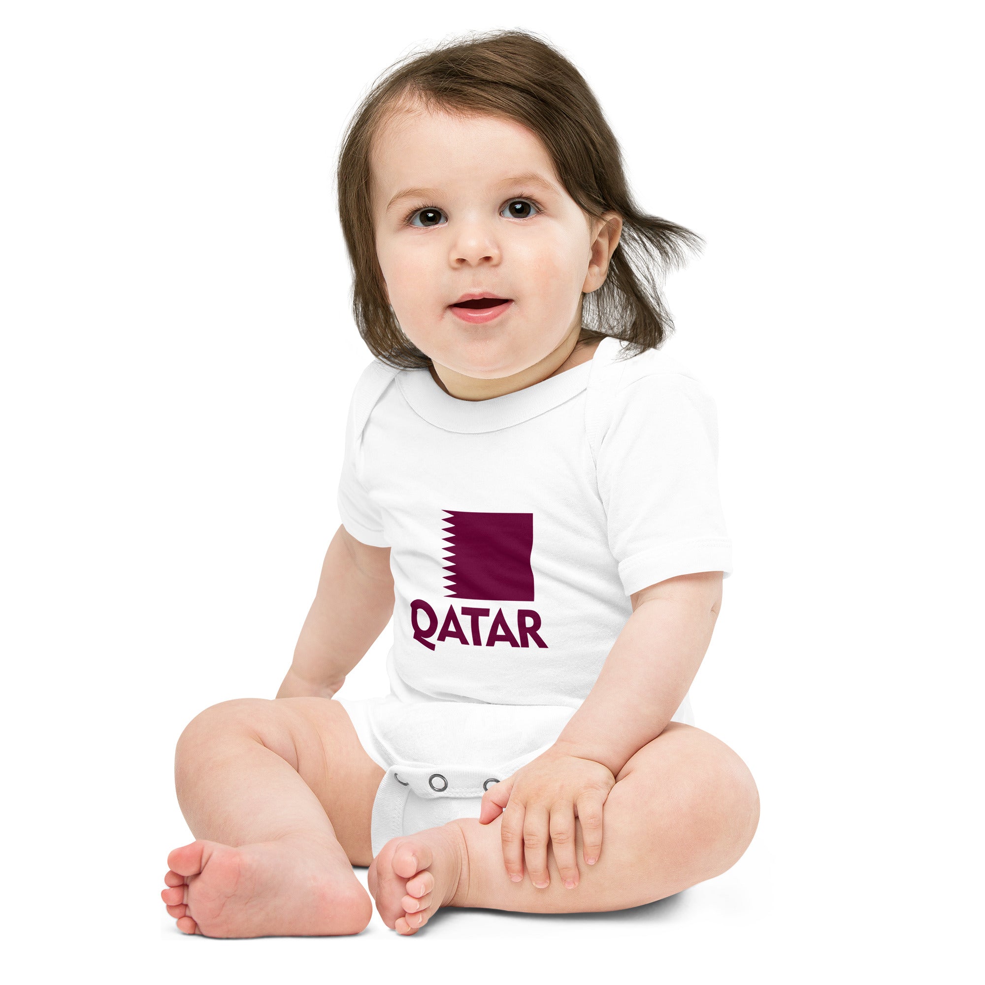 QATAR - Baby short sleeve one piece