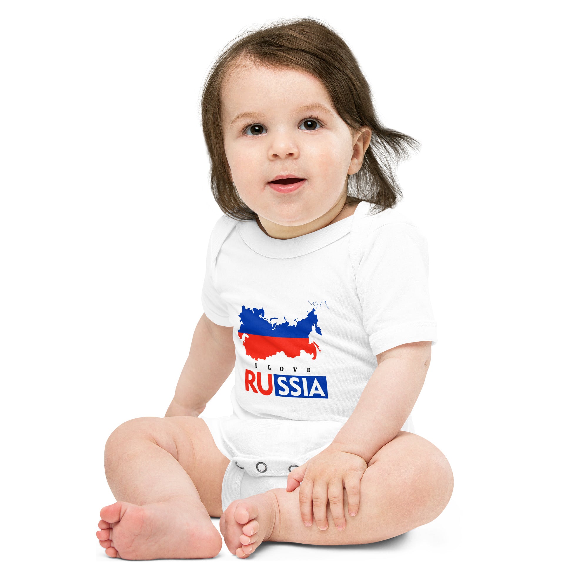 RUSSIA - Baby short sleeve one piece