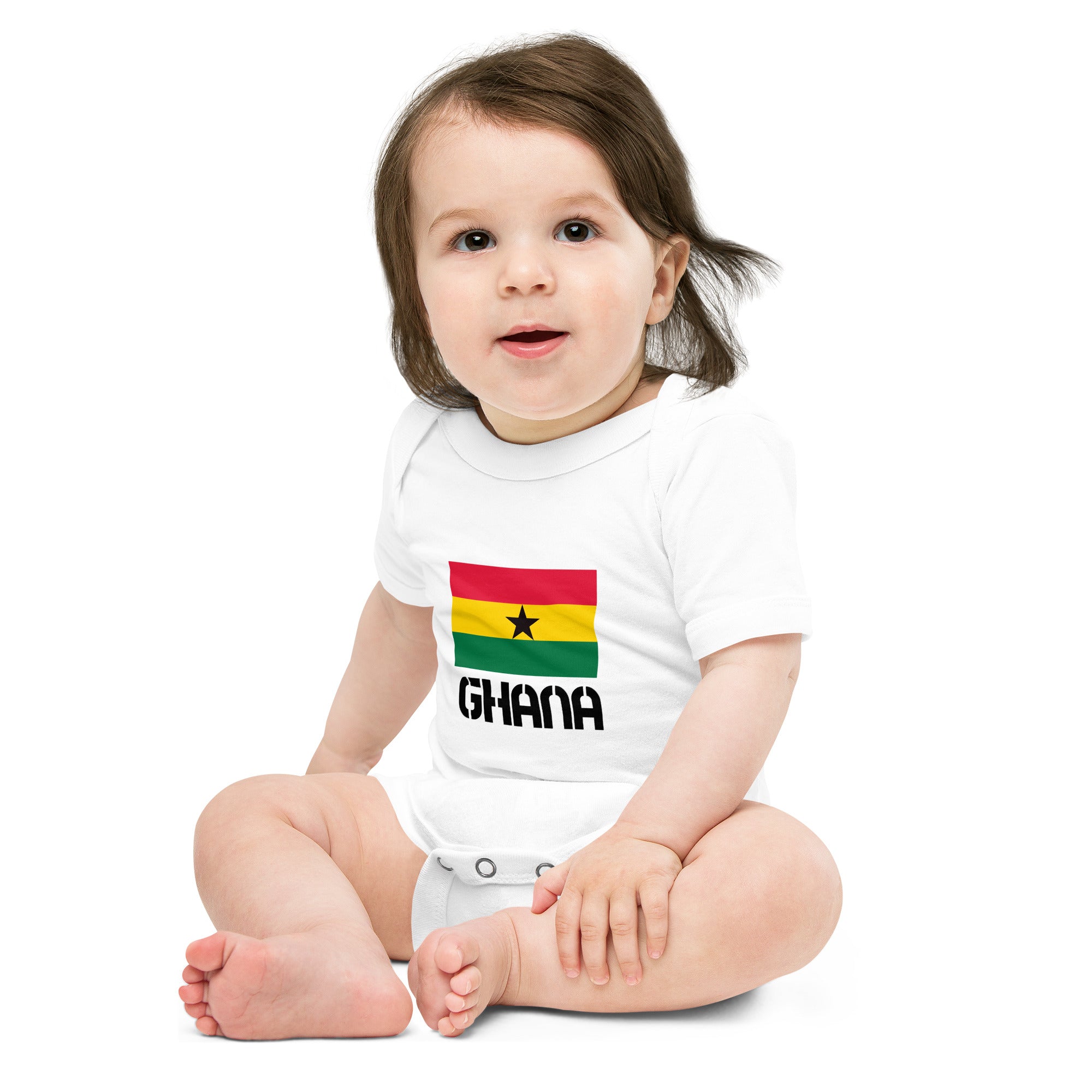 GHANA - Baby short sleeve one piece