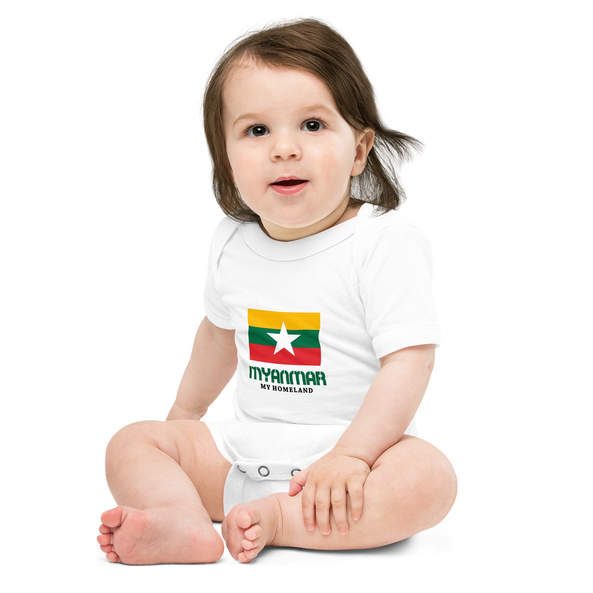 MYANMAR - Baby short sleeve one piece