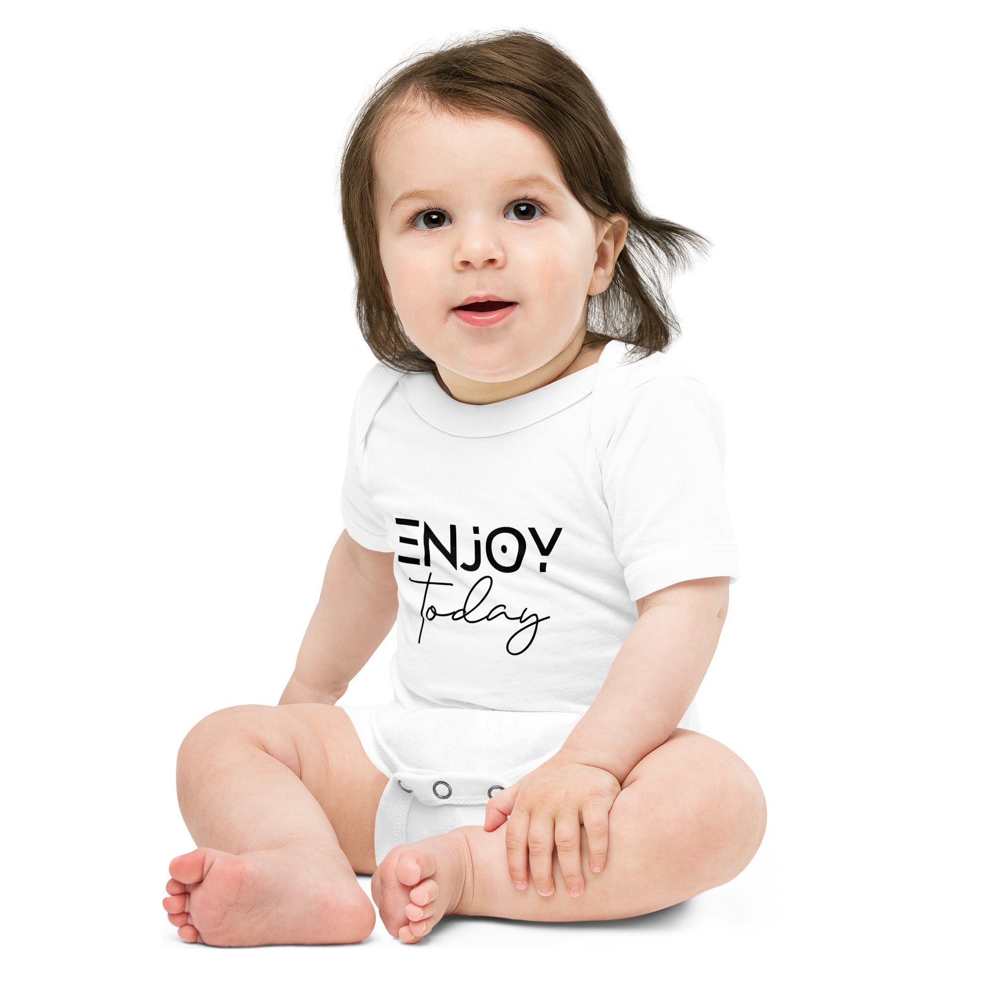 ENJOY TODAY - Baby short sleeve one piece