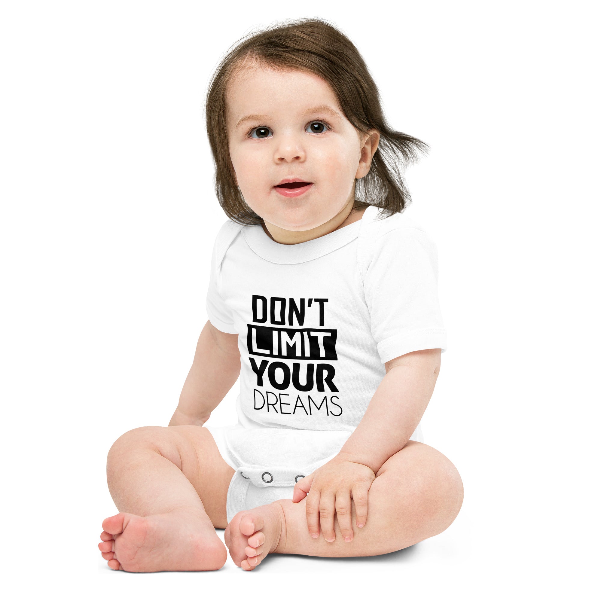 DON'T LIMIT YOUR DREAMS - Baby short sleeve one piece