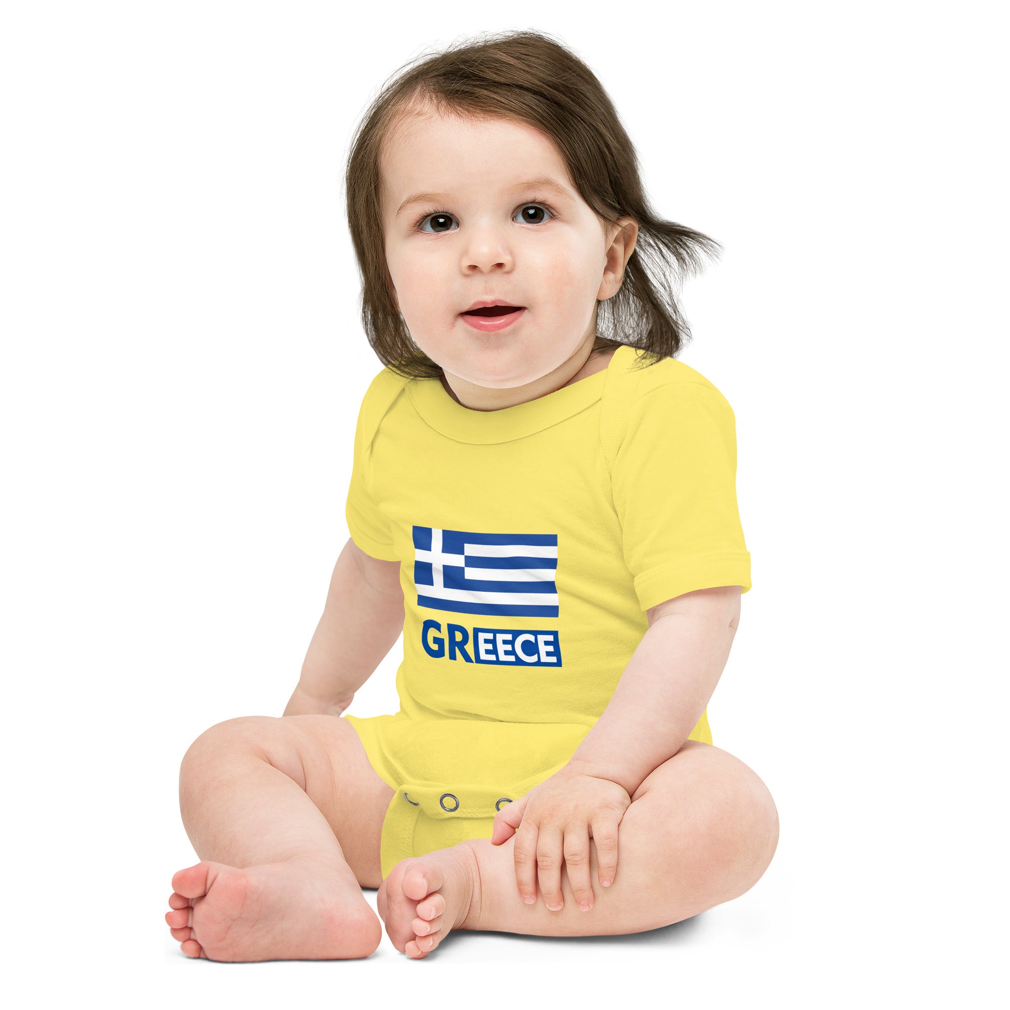 GREECE - Baby short sleeve one piece