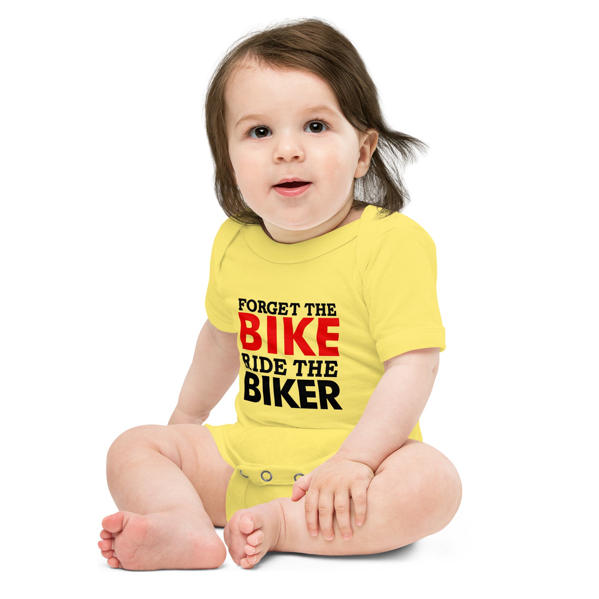 FORGET THE BIKE RIDE THE BIKER - Baby short sleeve one piece