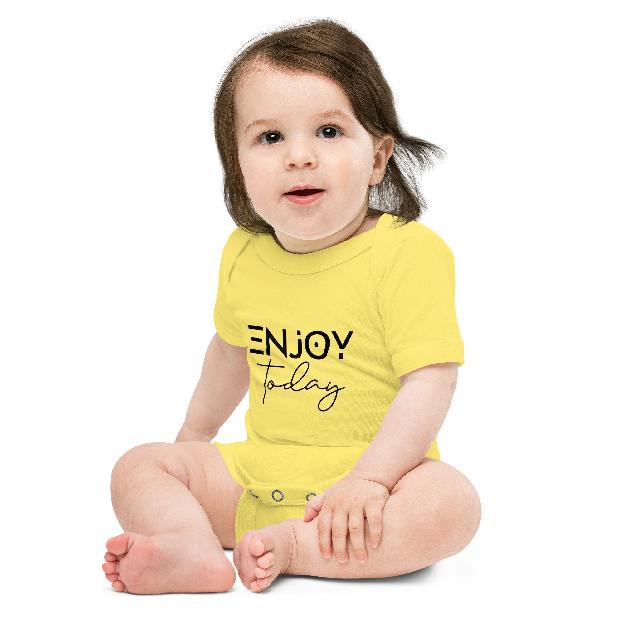 ENJOY TODAY - Baby short sleeve one piece