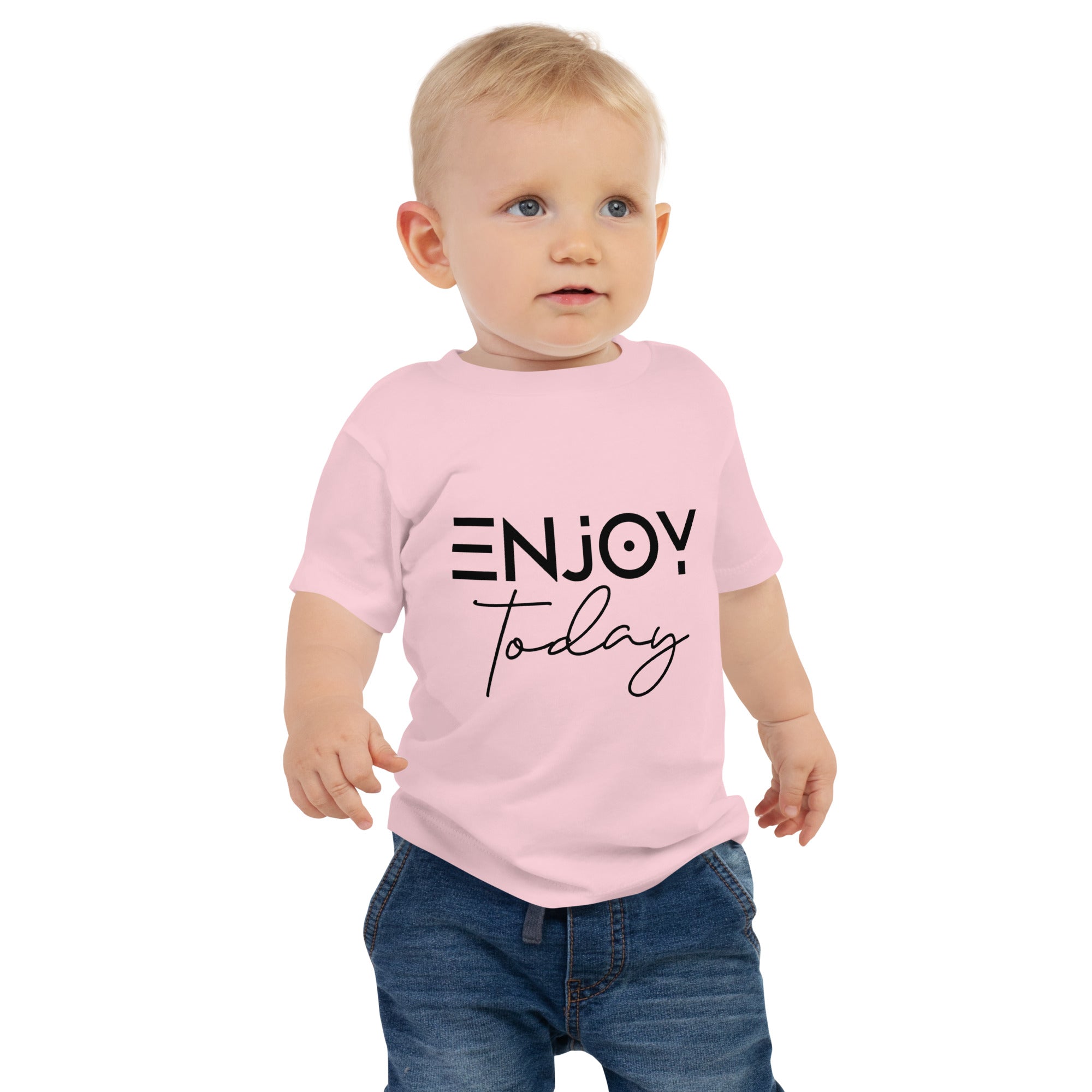 ENJOY TODAY - Baby Jersey Short Sleeve Tee