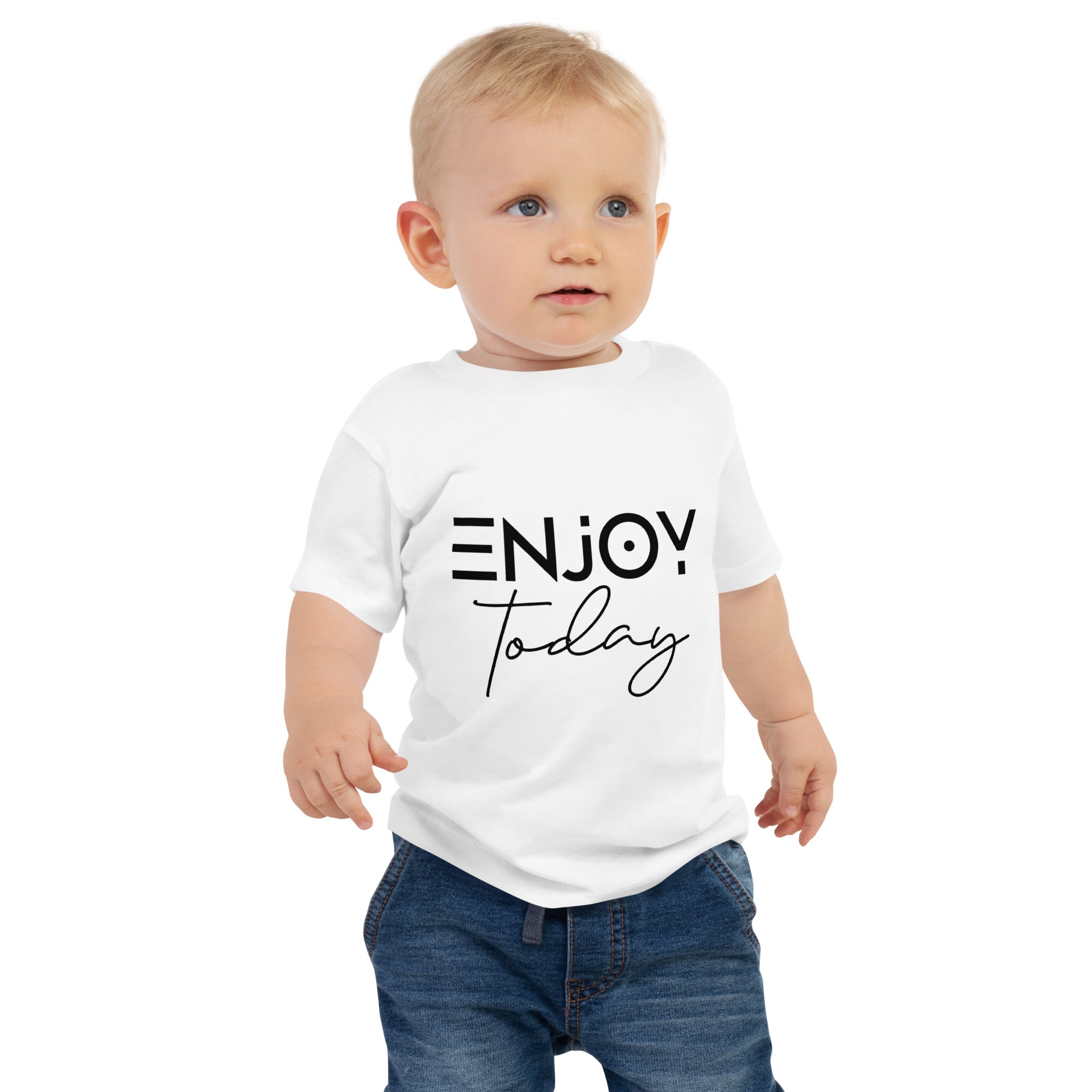 ENJOY TODAY - Baby Jersey Short Sleeve Tee