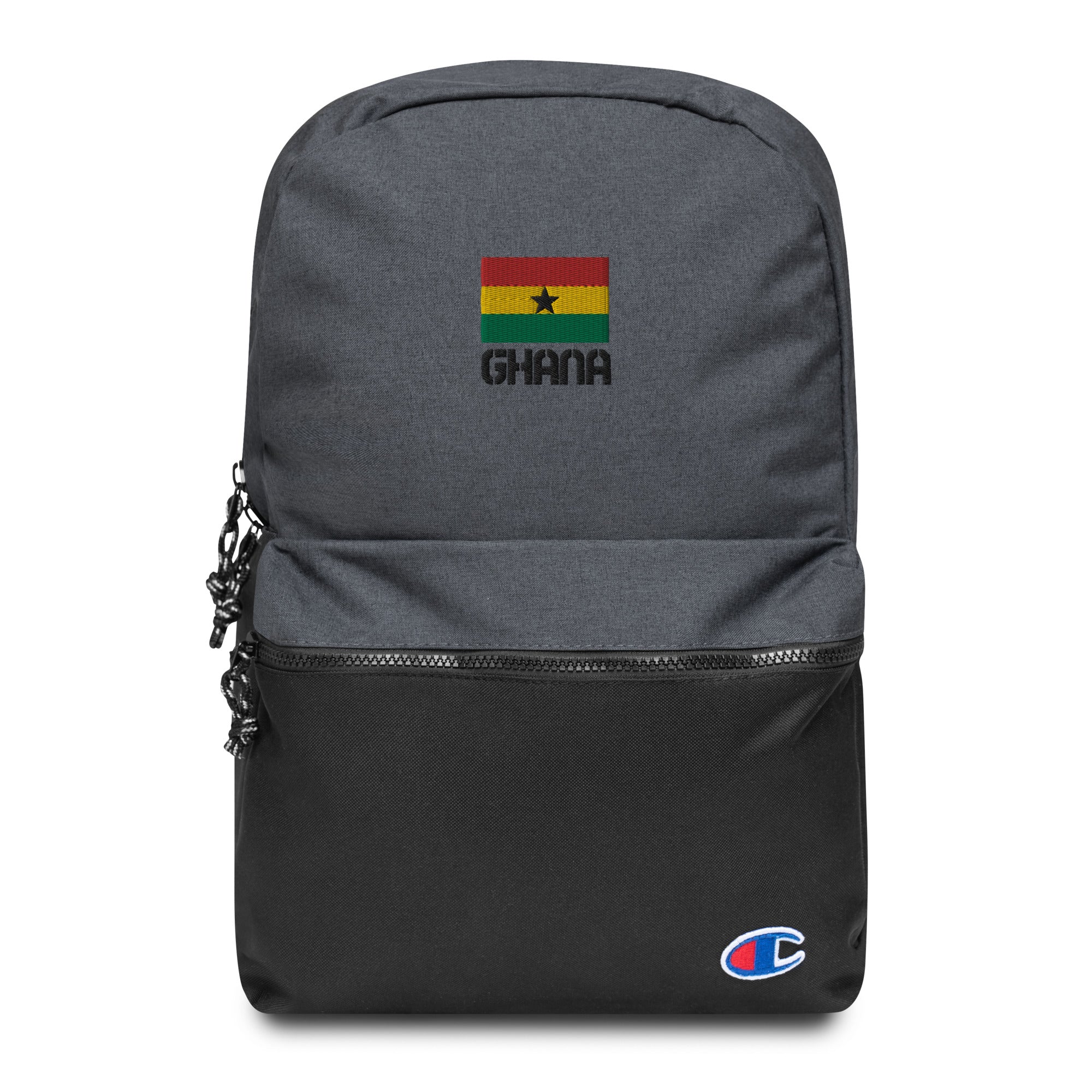 GHANA - Embroidered Champion Backpack