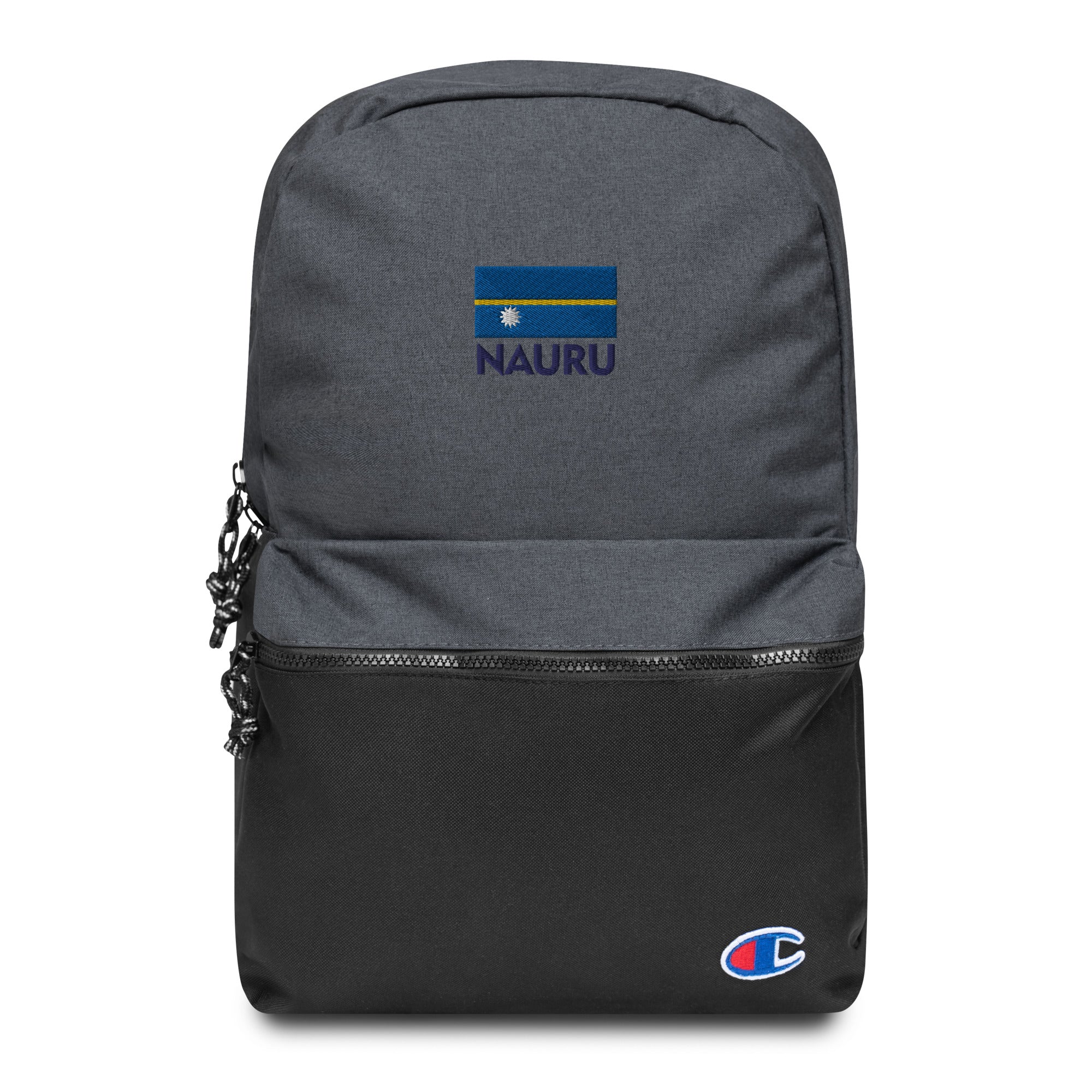 NAURU - Embroidered Champion Backpack