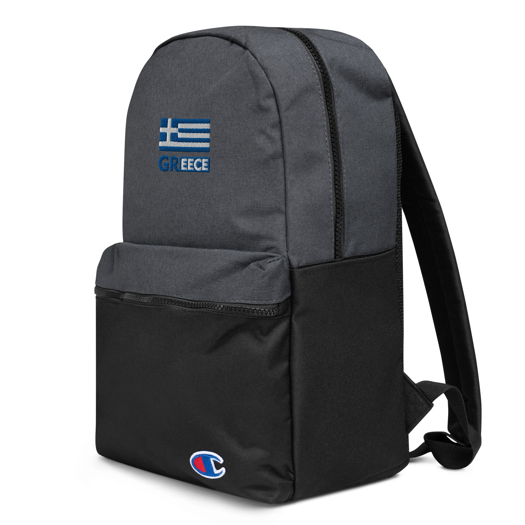 GREECE - Embroidered Champion Backpack