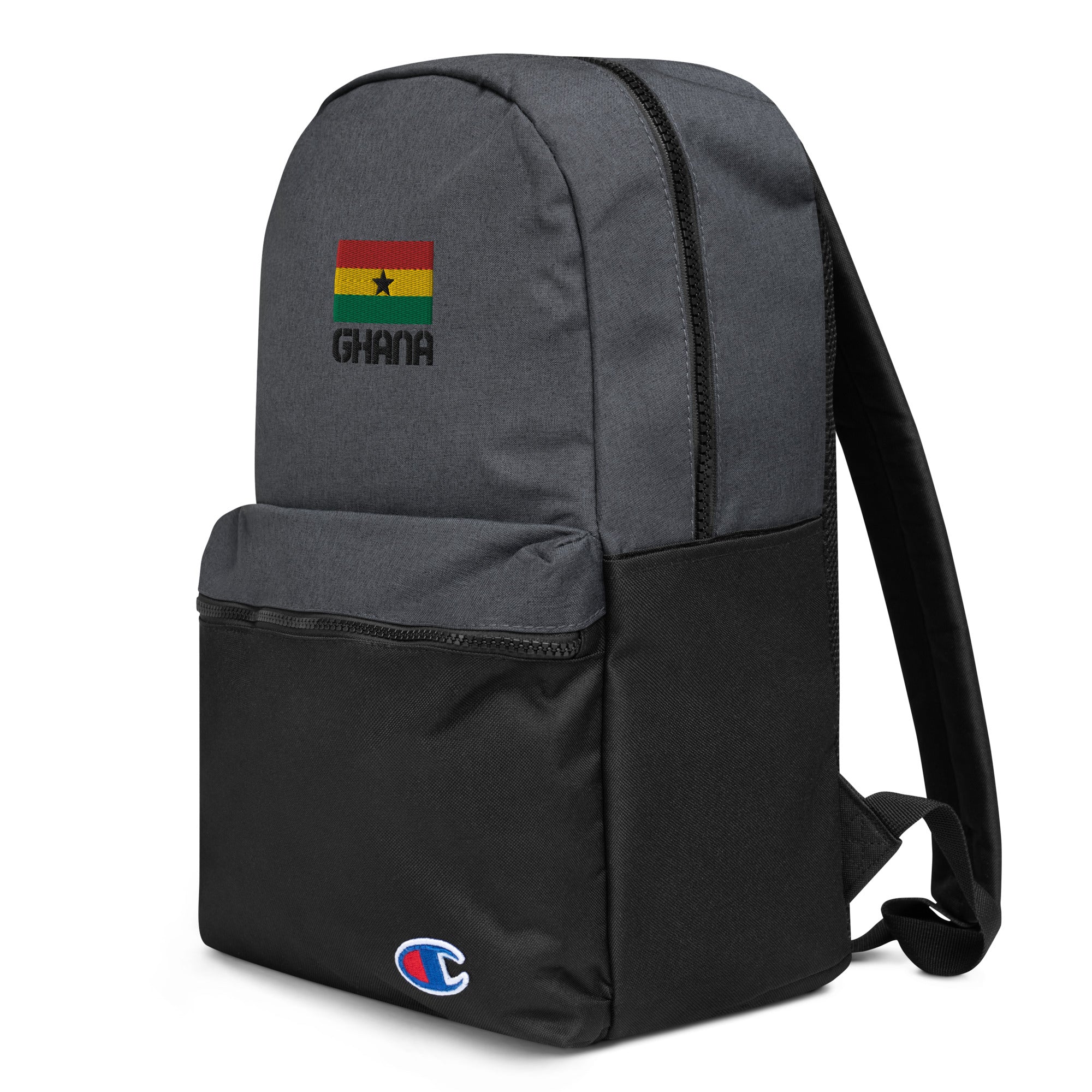 GHANA - Embroidered Champion Backpack