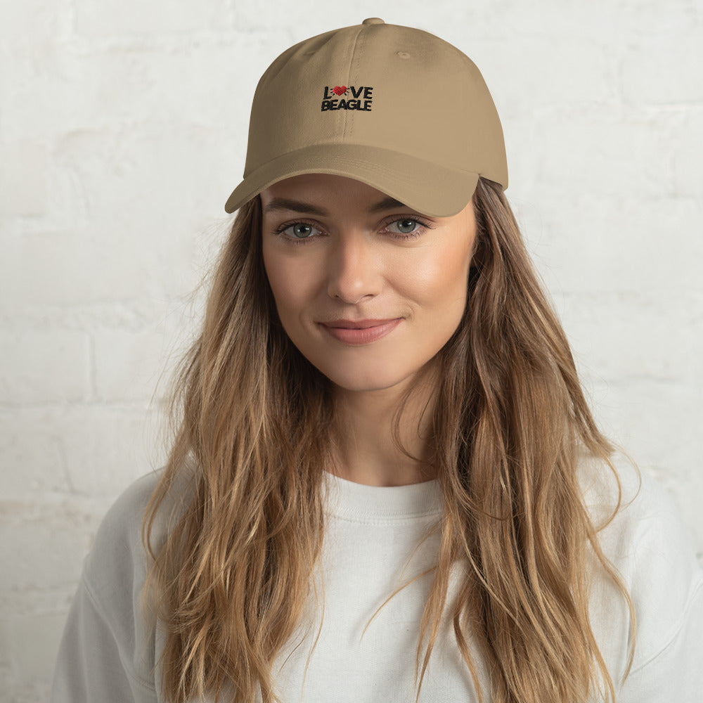 LOVE BEAGLE - Dad hat