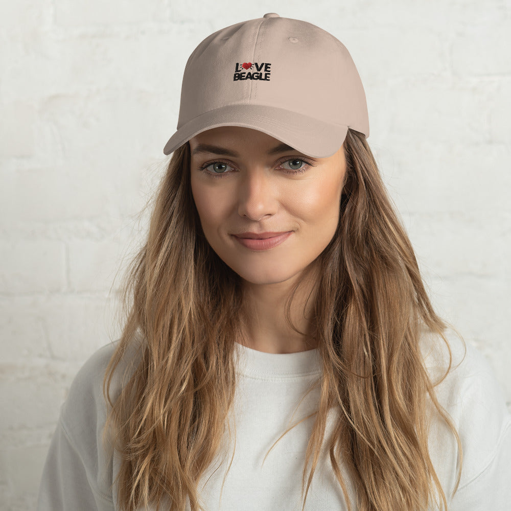 LOVE BEAGLE - Dad hat