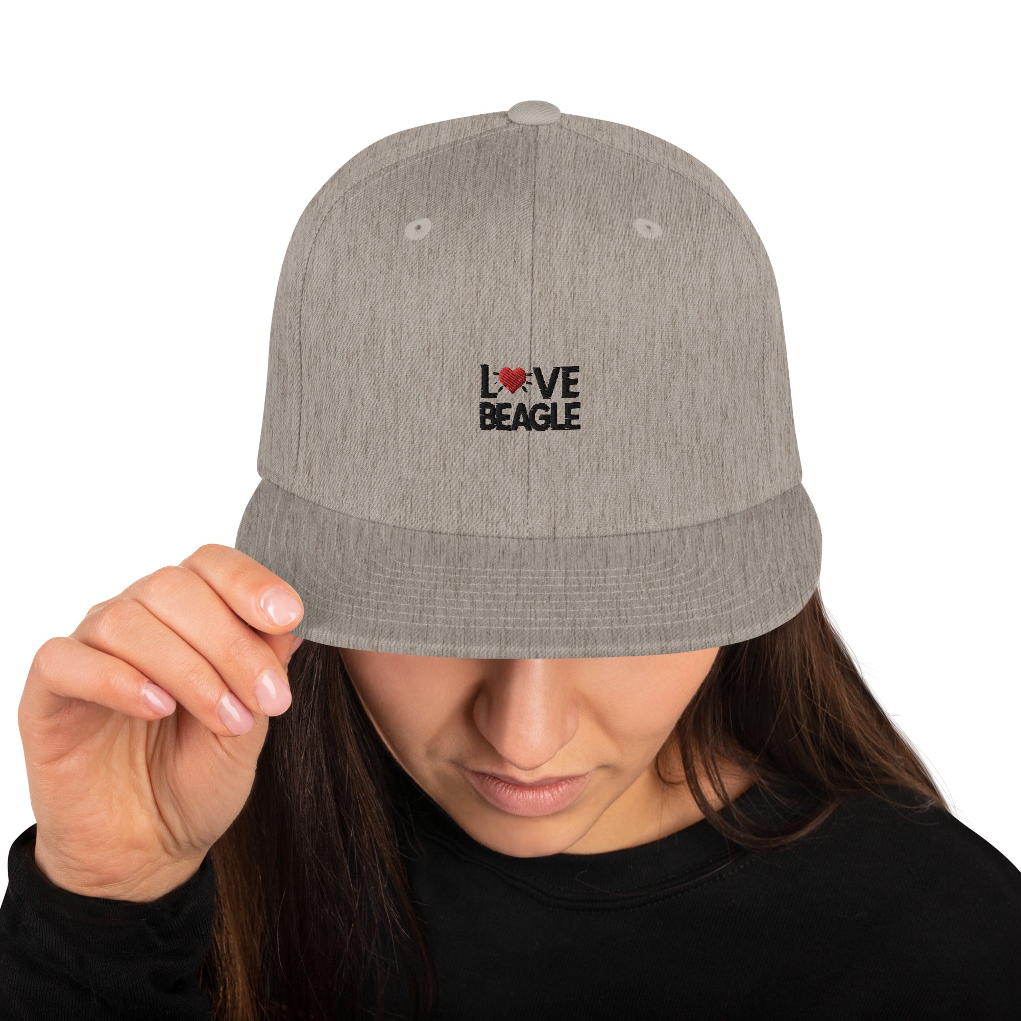 LOVE BEAGLE - Snapback Hat