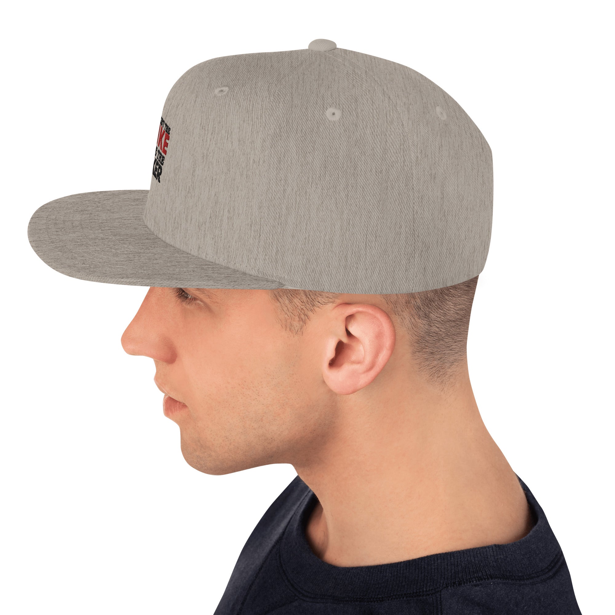 FORGET THE BIKE RIDE THE BIKER - Snapback Hat