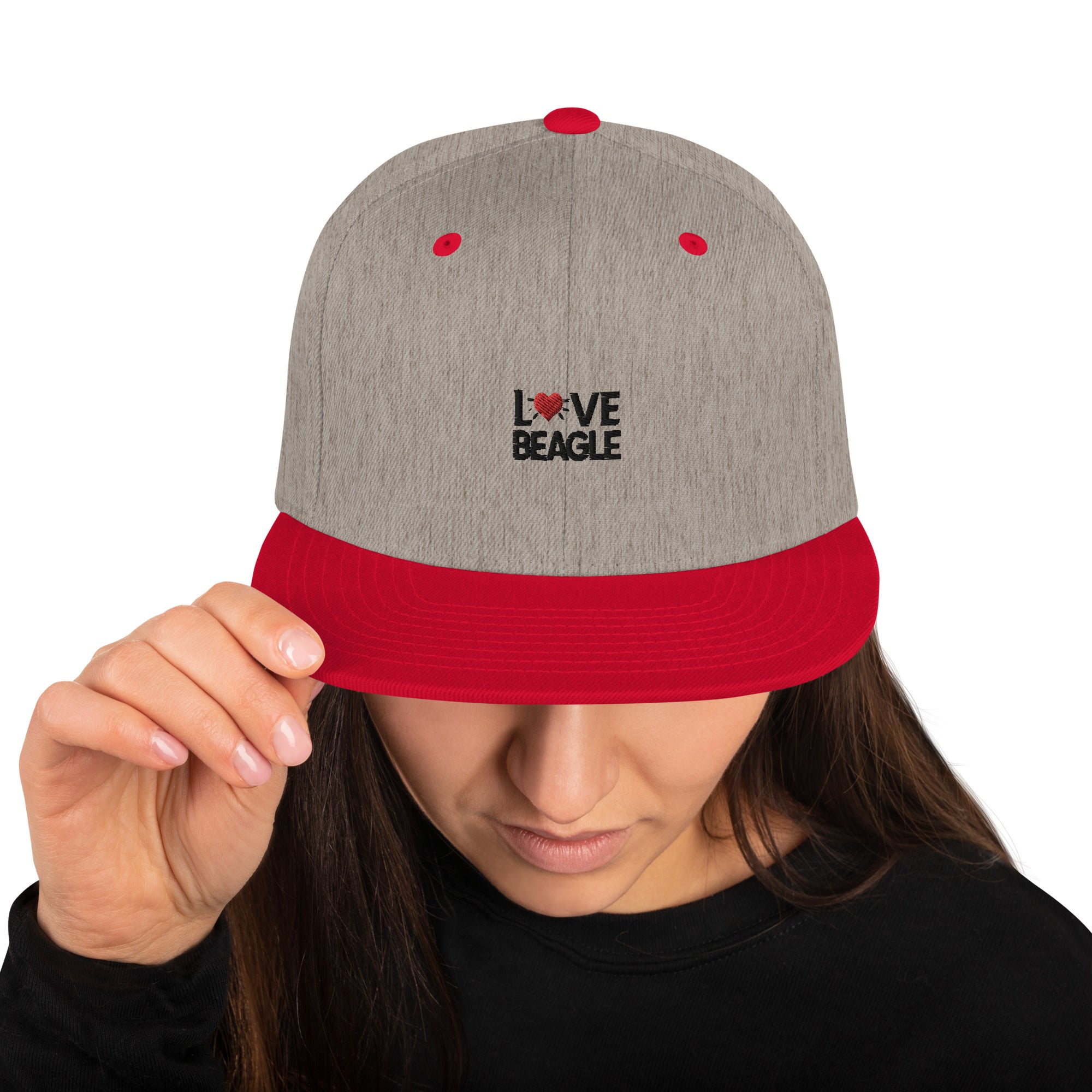 LOVE BEAGLE - Snapback Hat