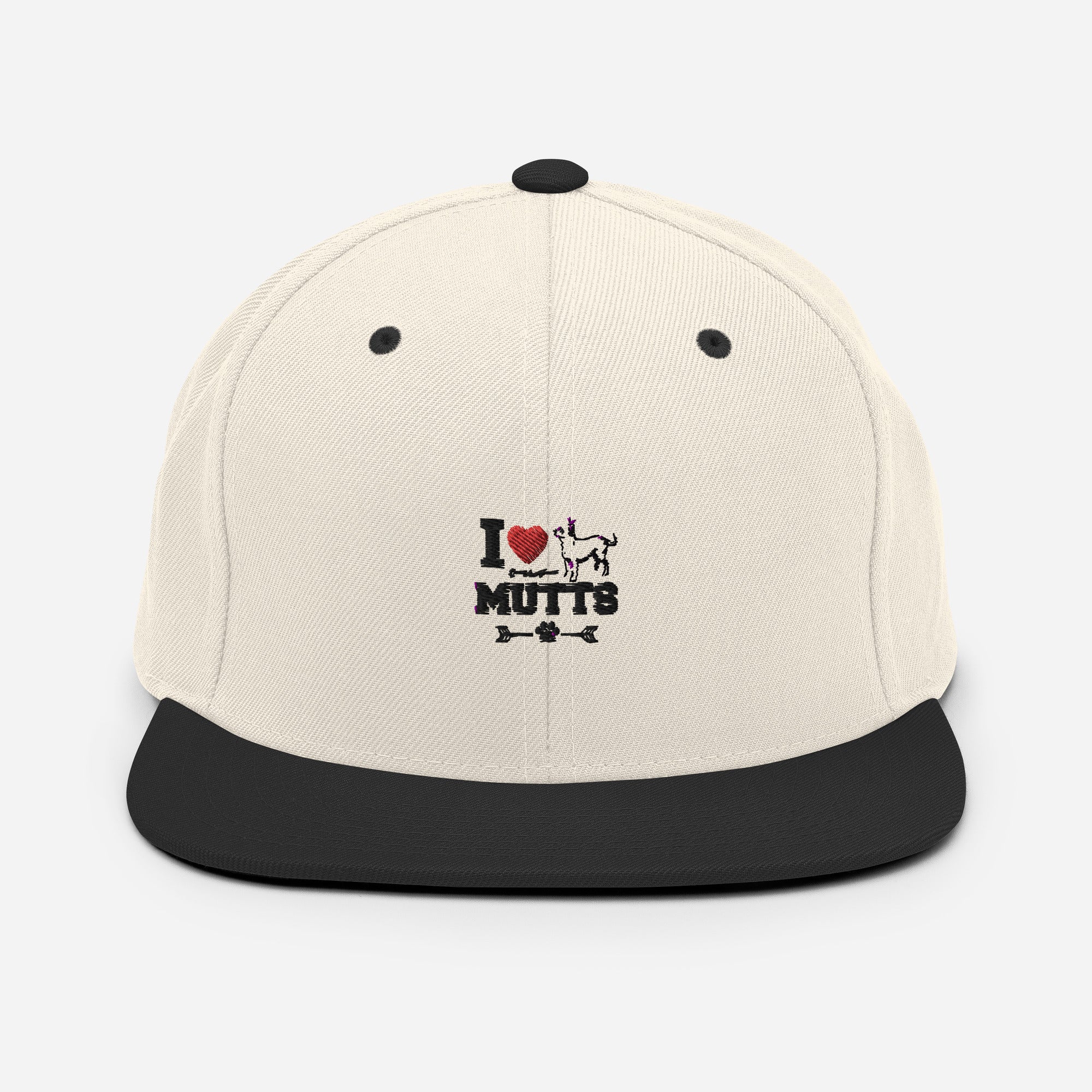 I LOVE OUR MUTTS - Snapback Hat