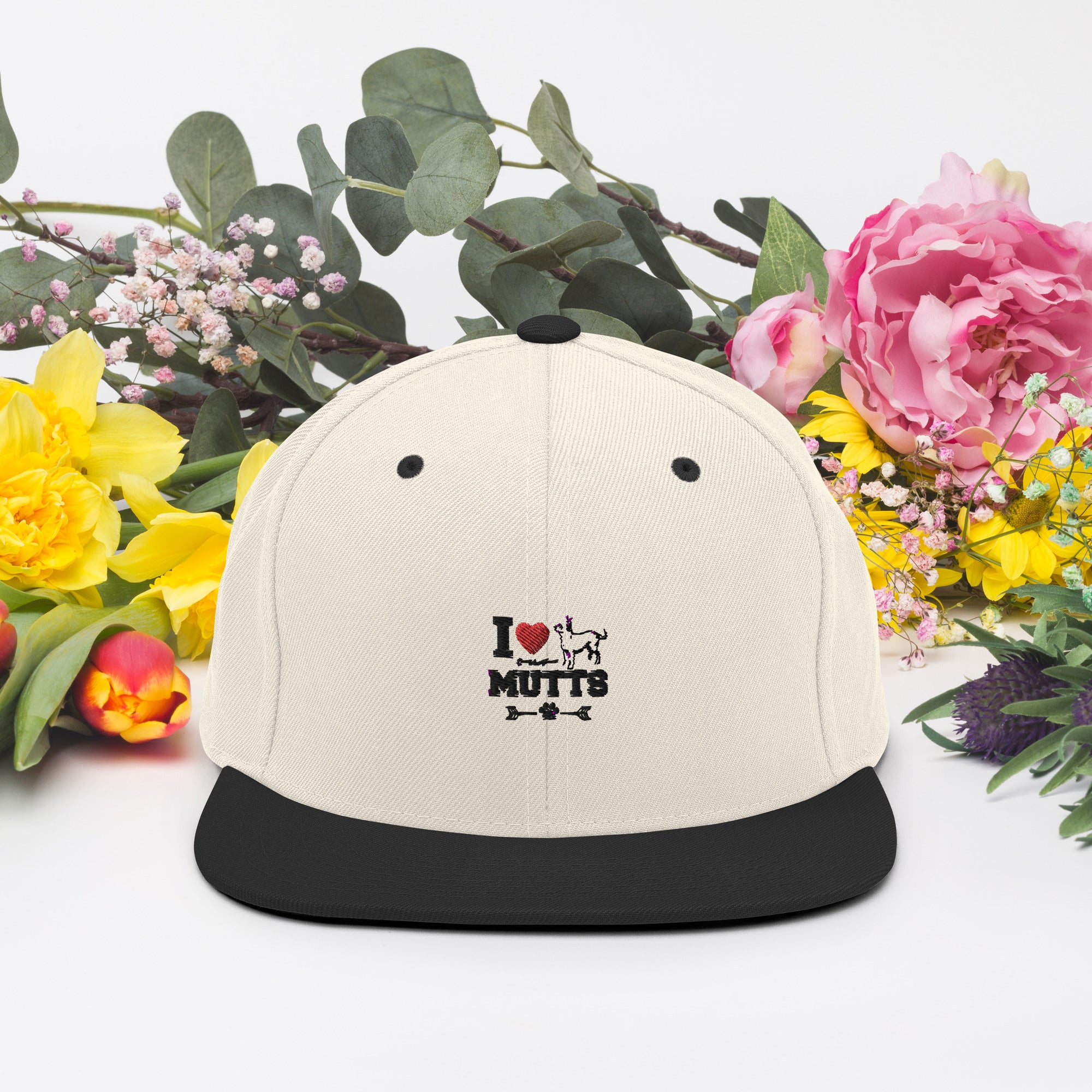 I LOVE OUR MUTTS - Snapback Hat