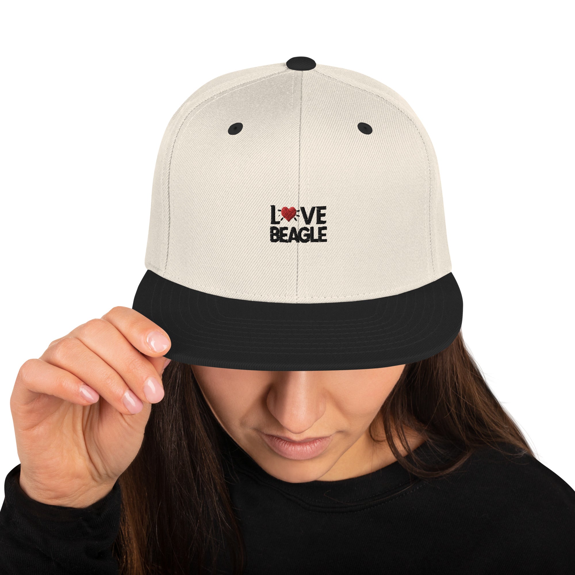 LOVE BEAGLE - Snapback Hat