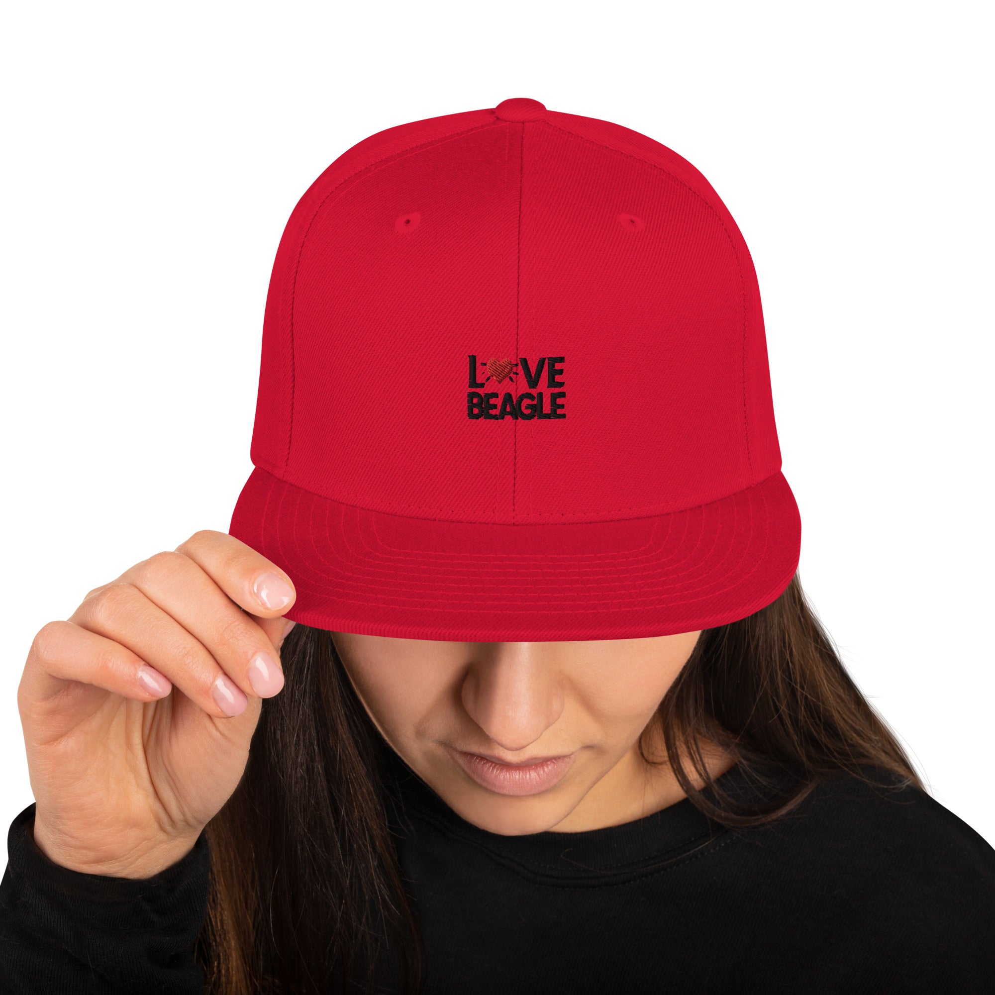 LOVE BEAGLE - Snapback Hat