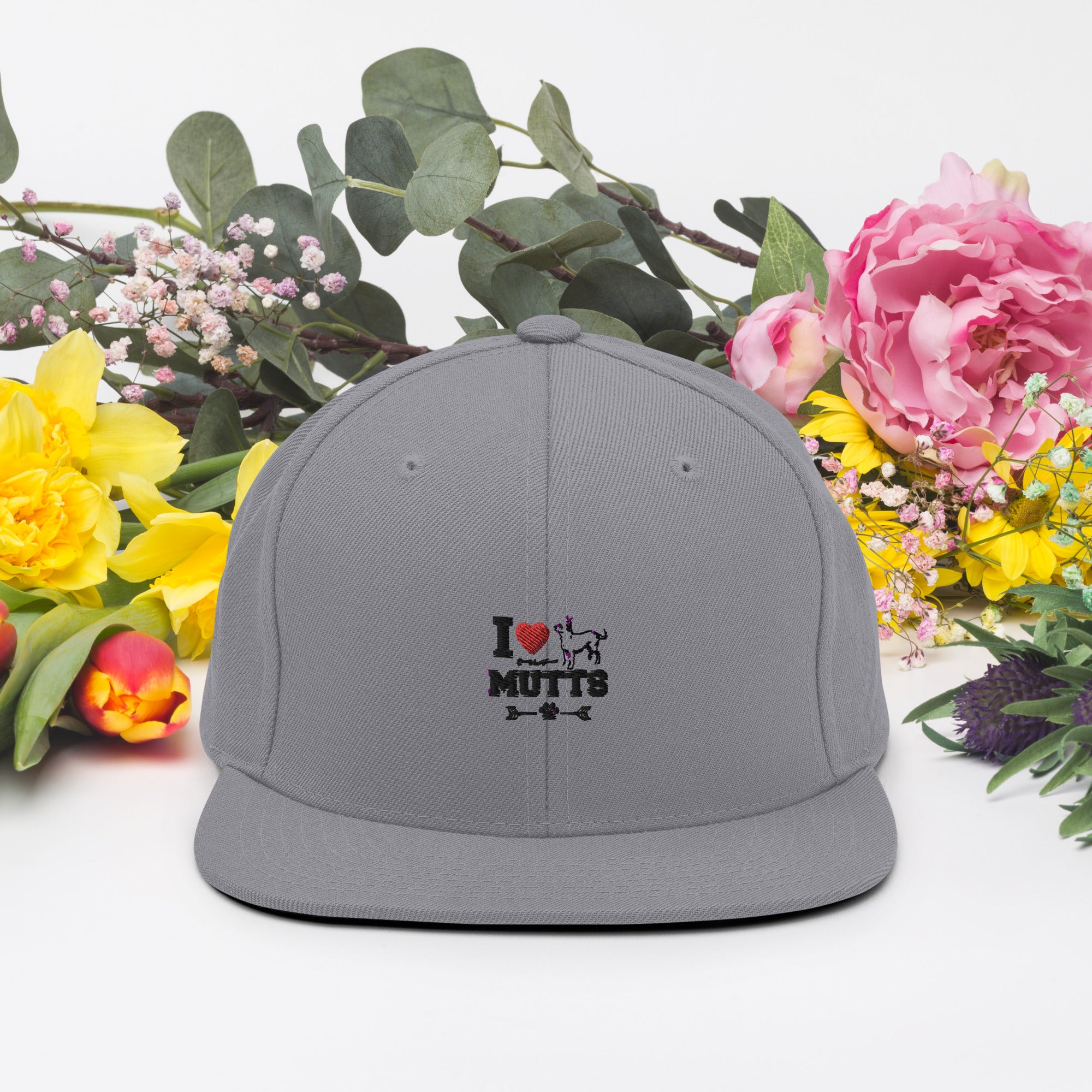 I LOVE OUR MUTTS - Snapback Hat