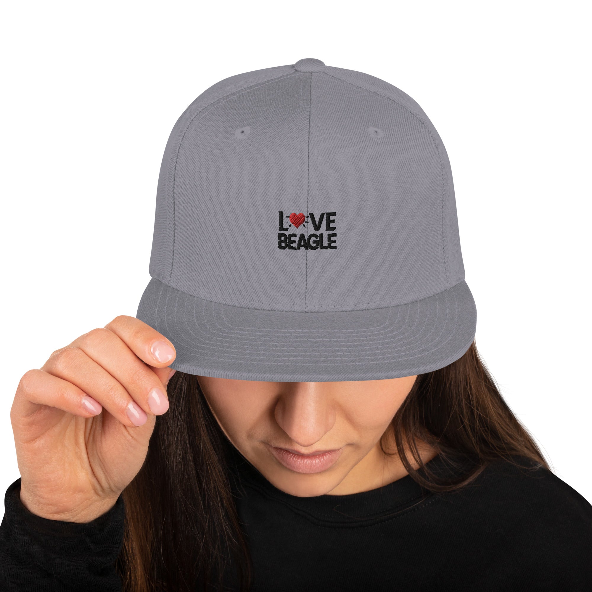 LOVE BEAGLE - Snapback Hat