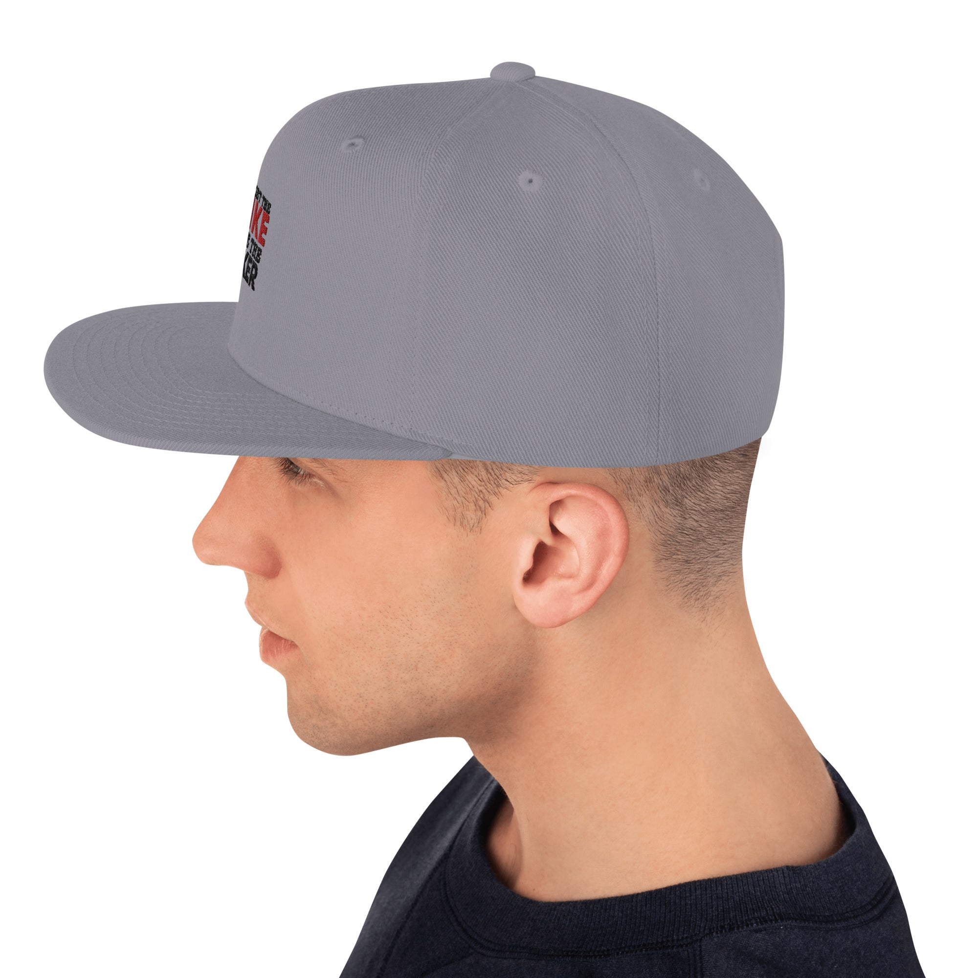 FORGET THE BIKE RIDE THE BIKER - Snapback Hat